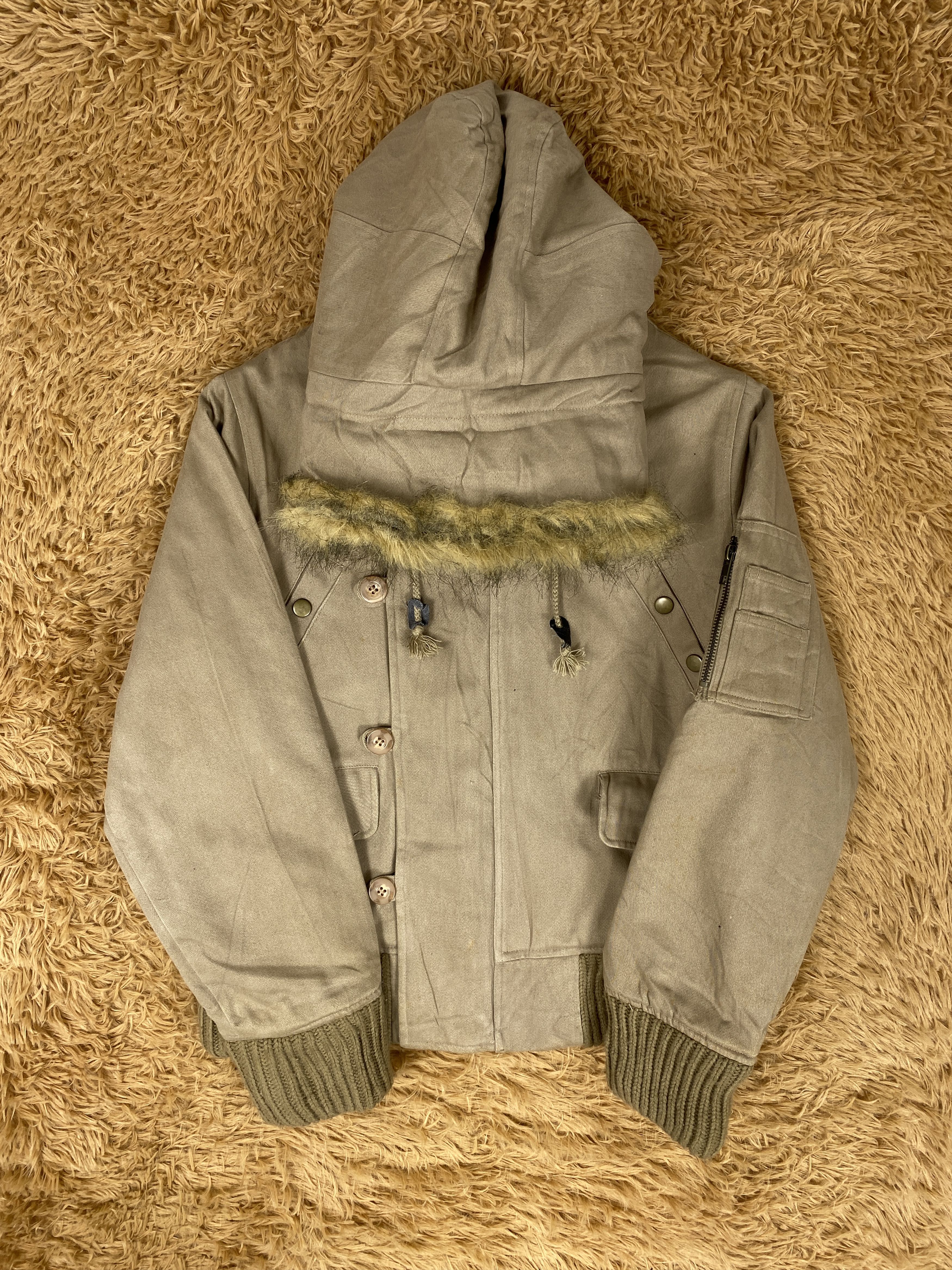 Japanese Brand Vintage EMS Hoodie Winter Jacket J2217 Size US S / EU 44-46 / 1 - 4 Thumbnail