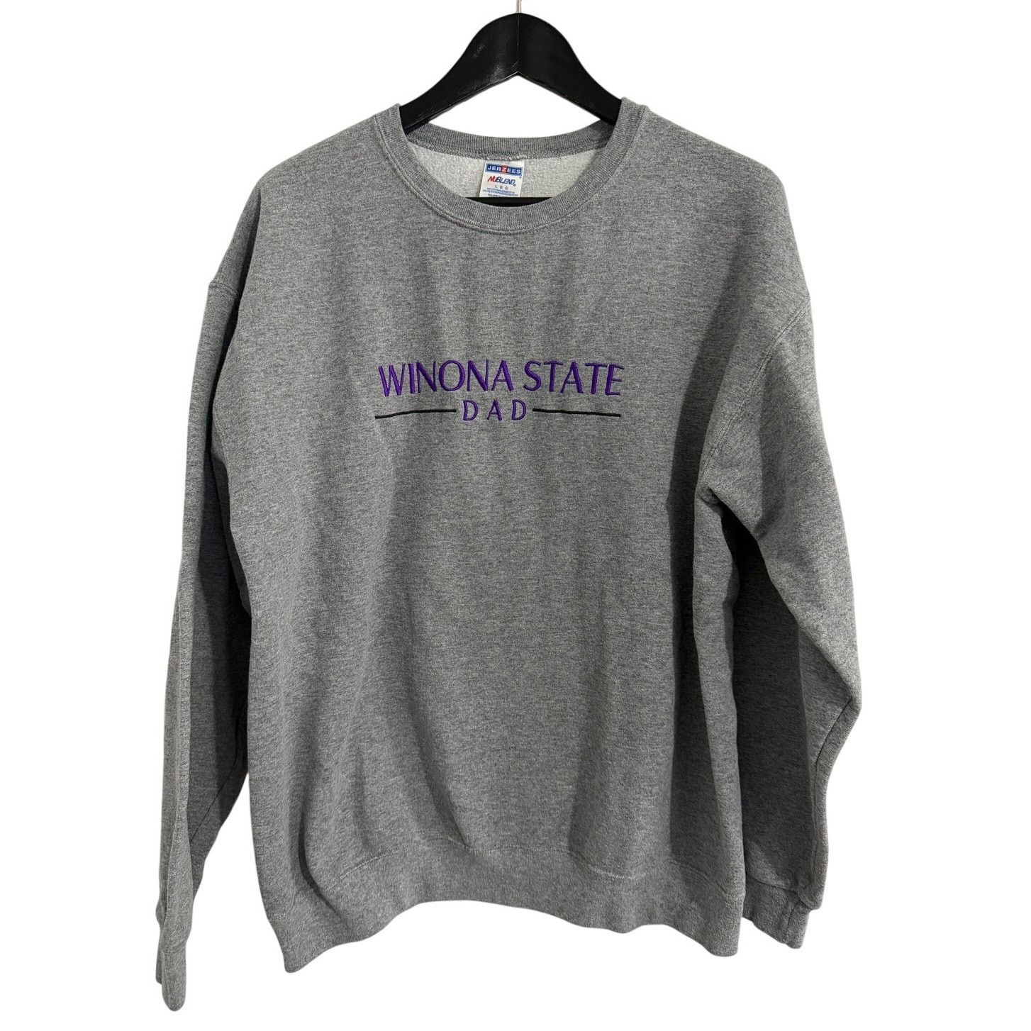 Jerzees Winona State University Warriors Dad Crewneck Size Large Size US L / EU 52-54 / 3 - 1 Thumbnail