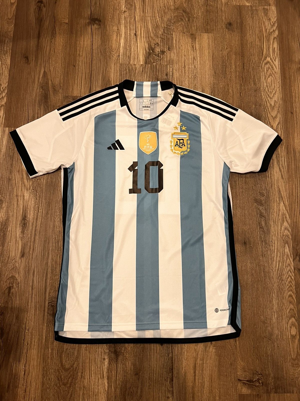 Argentina 22 Winners Home Jersey