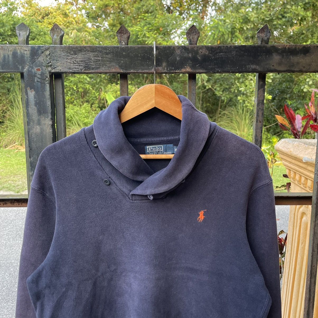 Polo Ralph Lauren 🔥Polo Ralp Lauren Small Pony Logo Sun Faded Sweatshirts Size US M / EU 48-50 / 2 - 4 Thumbnail