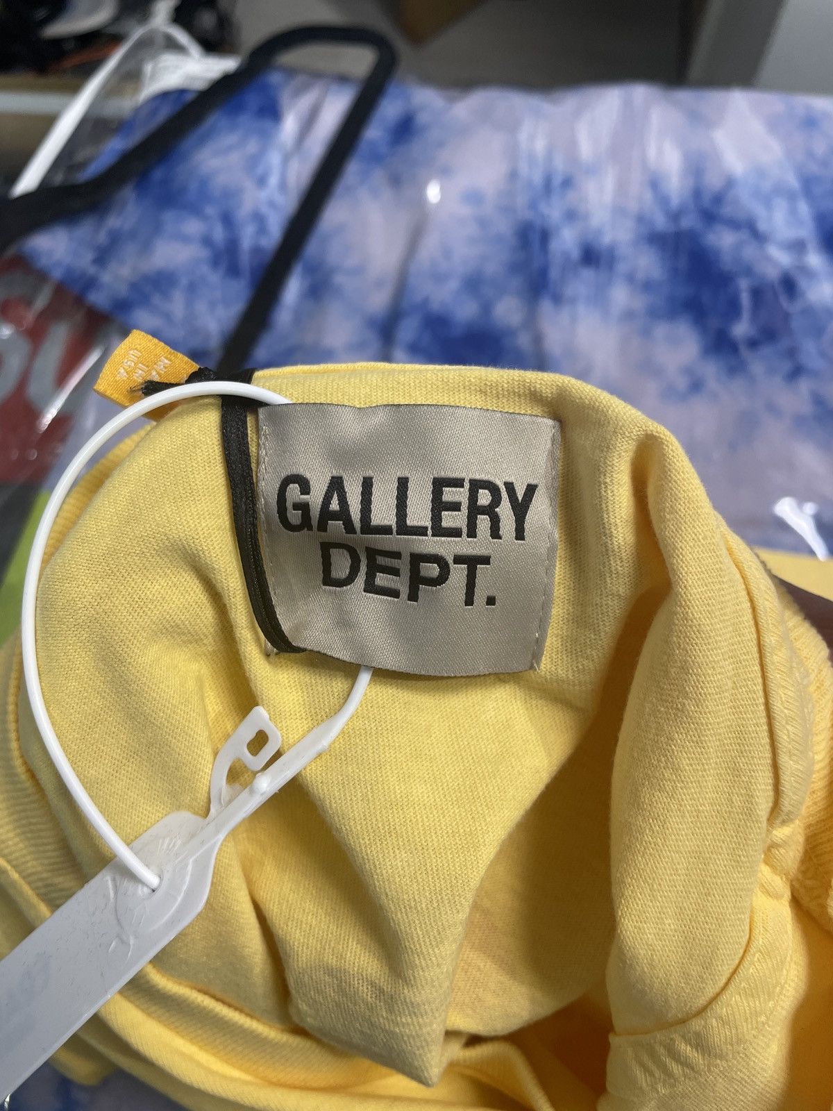 Gallery Dept. Gallery Dept. Art That Kills Stack Logo T-Shirt Yellow XL Size US XL / EU 56 / 4 - 3 Thumbnail