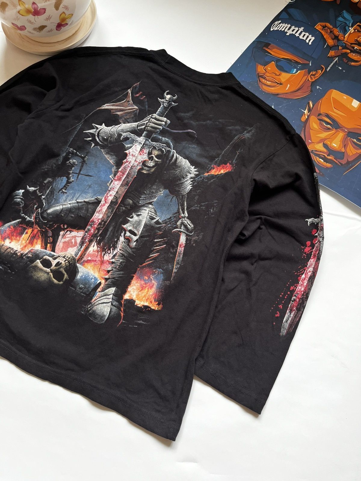Band Tees Vintage Y2k Spiral Full Print Longsleeve Size US M / EU 48-50 / 2 - 7 Thumbnail
