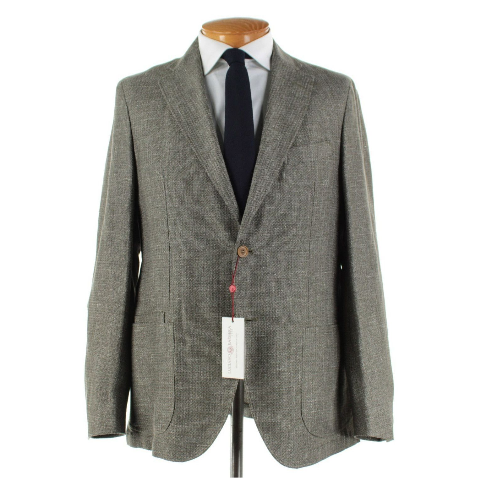 Luciano Barbera Luciano Barbera Sport Coat Size 44 US in Green Size 44R - 1 Thumbnail