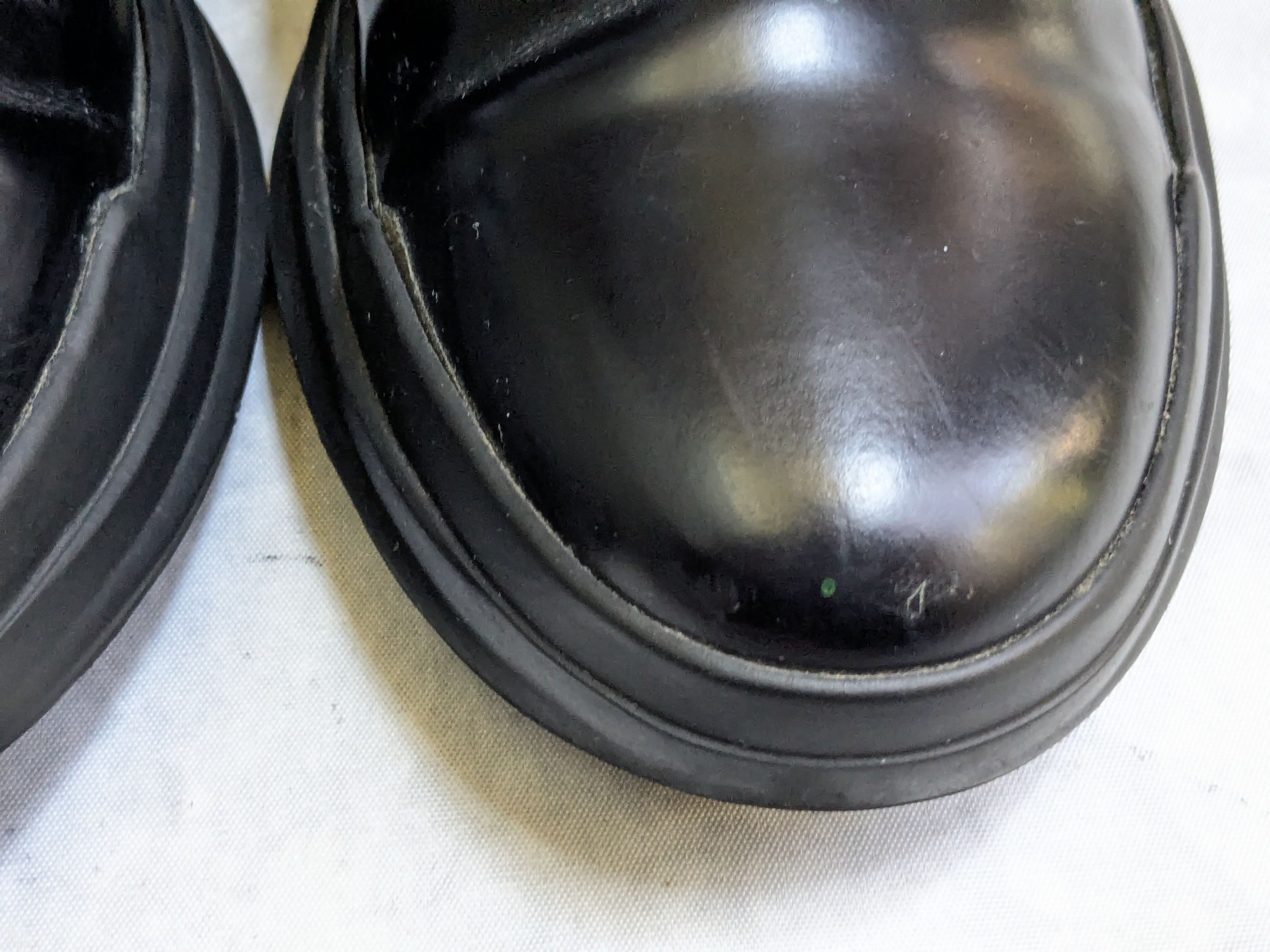 Prada Prada Side Zip Boots Black 10.5 Leather Chunky Y2K Size US 10.5 / EU 43-44 - 2 Thumbnail