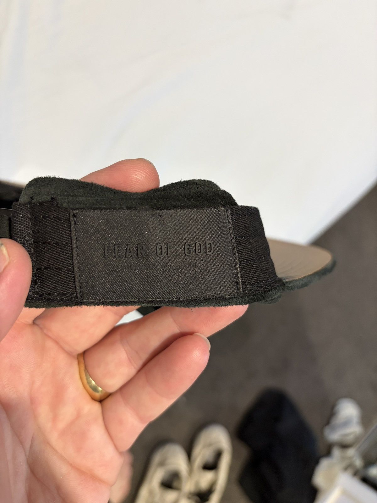 Fear of God Fear of god 7th suede visor Size ONE SIZE - 2 Thumbnail