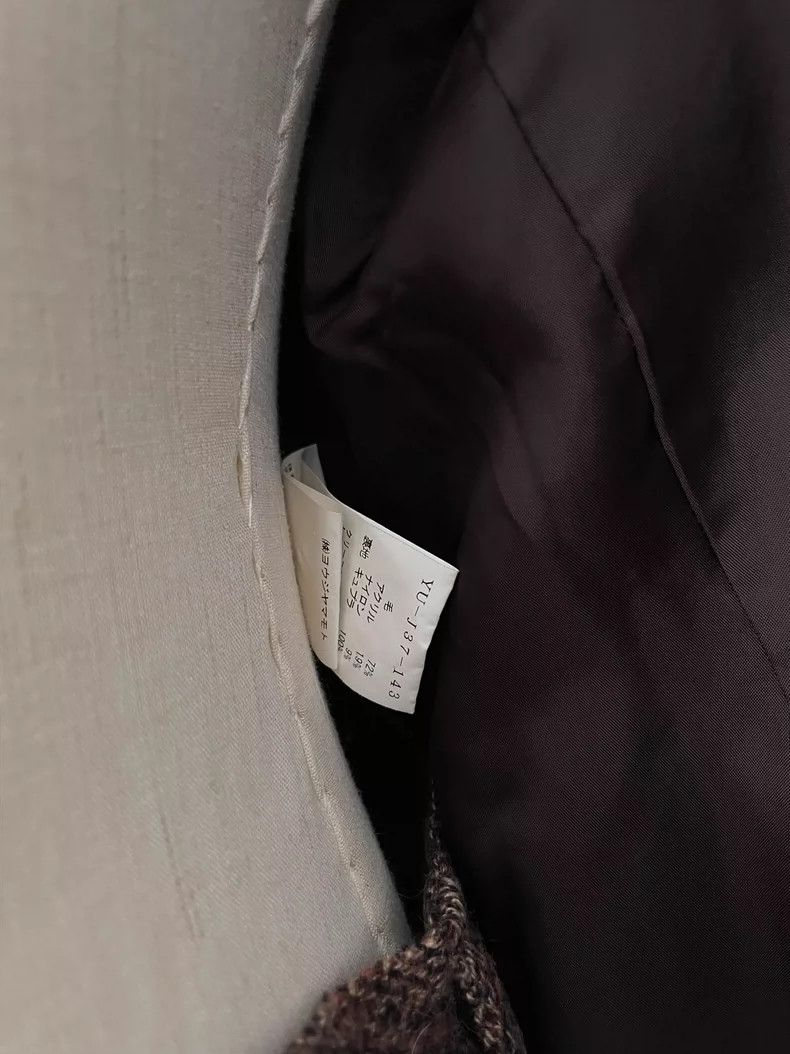 Yohji Yamamoto yohji Yamamoto size 1 Medieval tweed blazer Size M / US 6-8 / IT 42-44 - 7 Thumbnail
