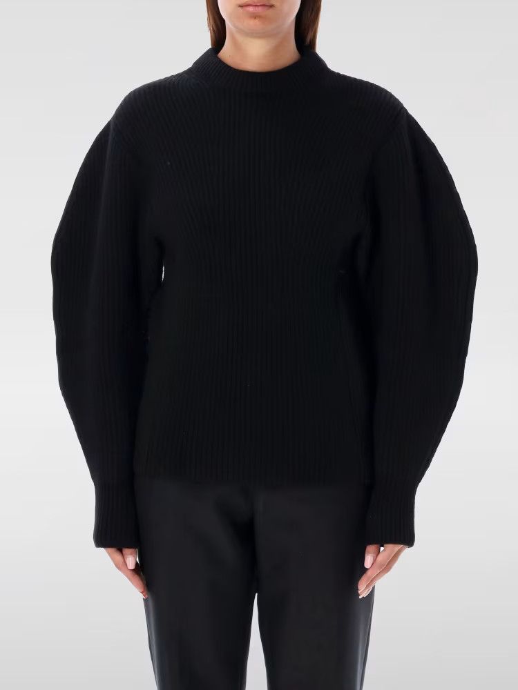 Jil Sander o1mt1gz0426 Sweater in Black Size XL / US 12-14 / IT 48-50 - 1 Thumbnail