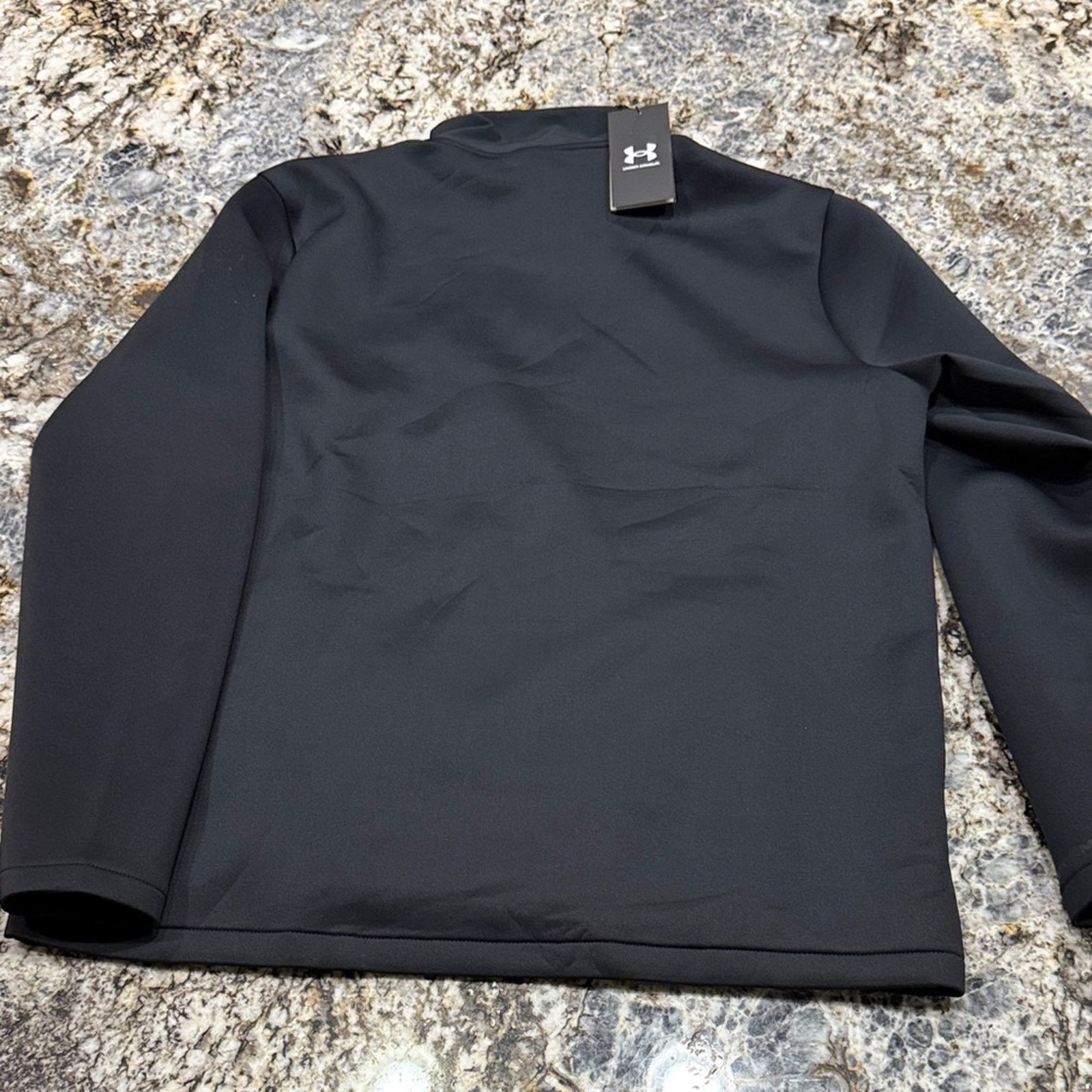 Under Armour Under Armour GOLF Men's Black Golf 1/4 zip size XL msrp $100 Size US XL / EU 56 / 4 - 8 Thumbnail