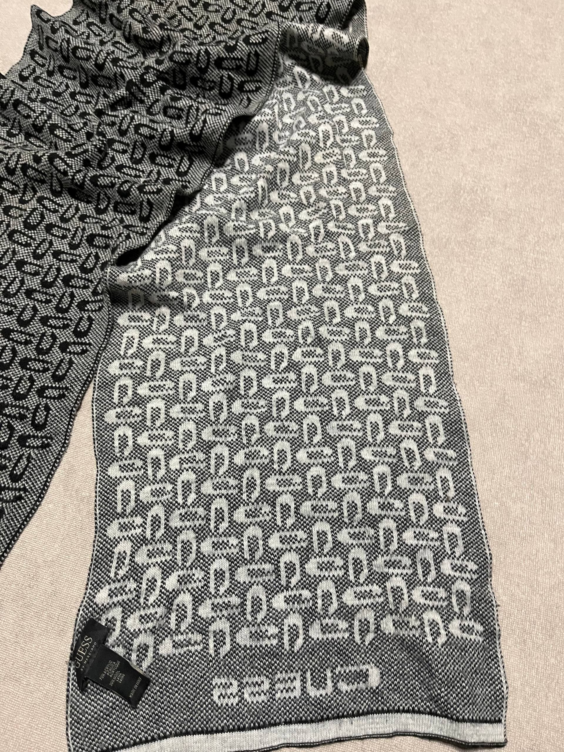 Guess Vintage Guess Scarf Monogram Made In Italy Logo 27 x 168 Size ONE SIZE - 3 Thumbnail