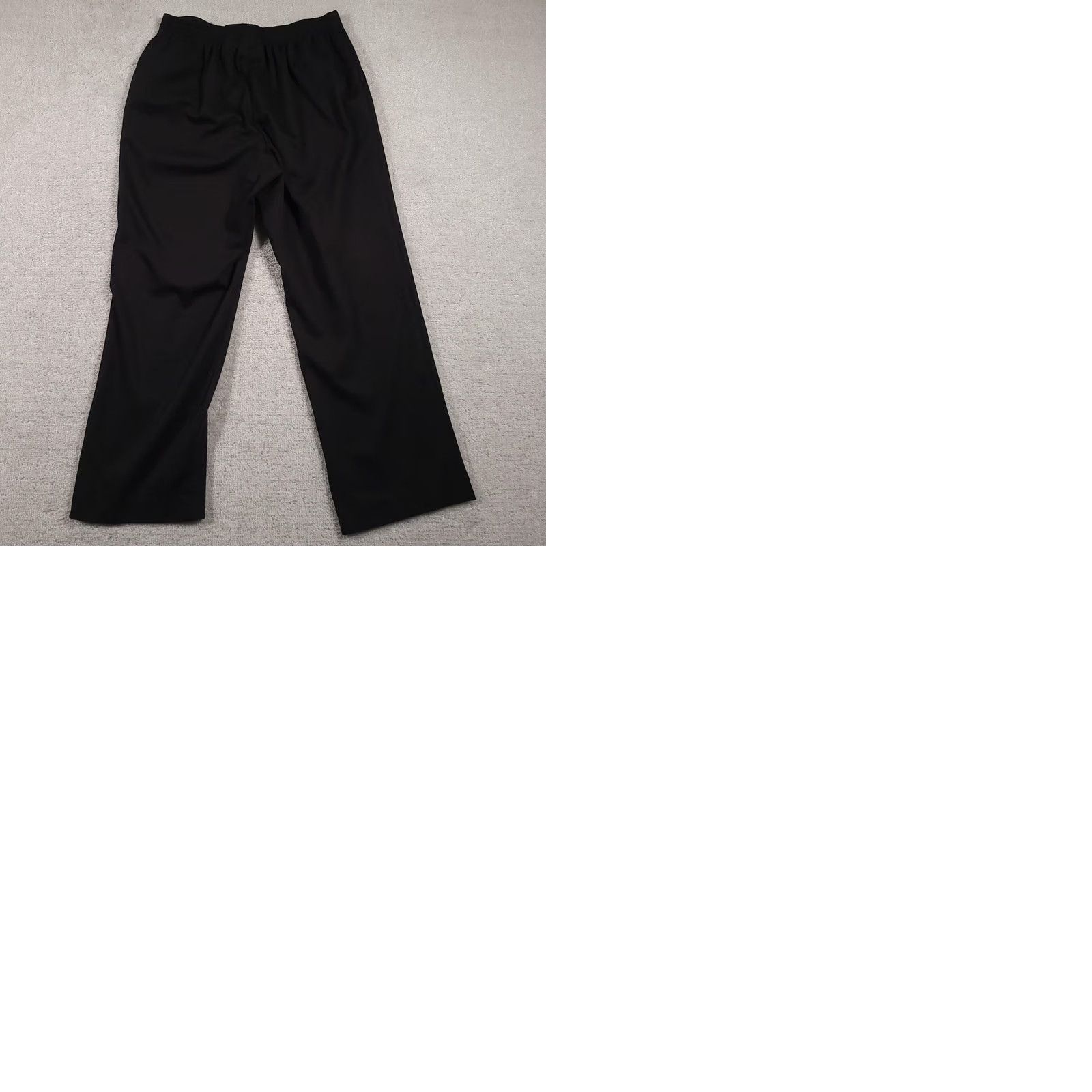 Vintage Alfred Dunner Pants Womens 12 Black Straight Leg Pull On Stretch Career Workwear Dress Pants Ladies Workwear Size 34" / US 12 / IT 48 - 9 Thumbnail