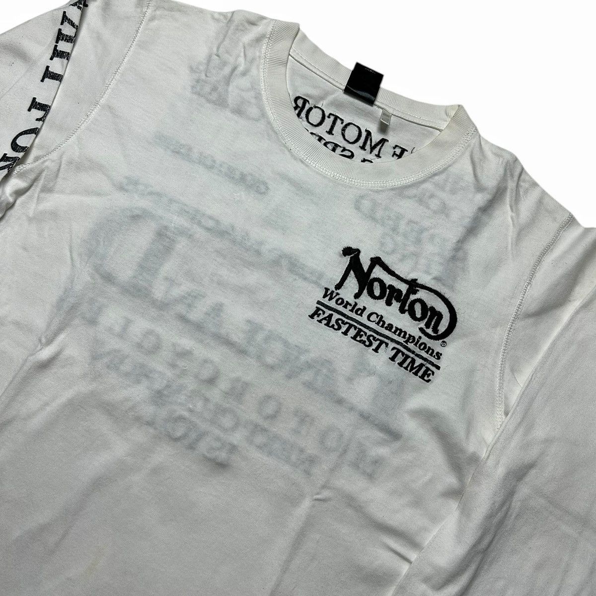 Norton Long Sleeves T Shirt Norton Motorcycle Souvenir Big Logo Size US M / EU 48-50 / 2 - 4 Thumbnail