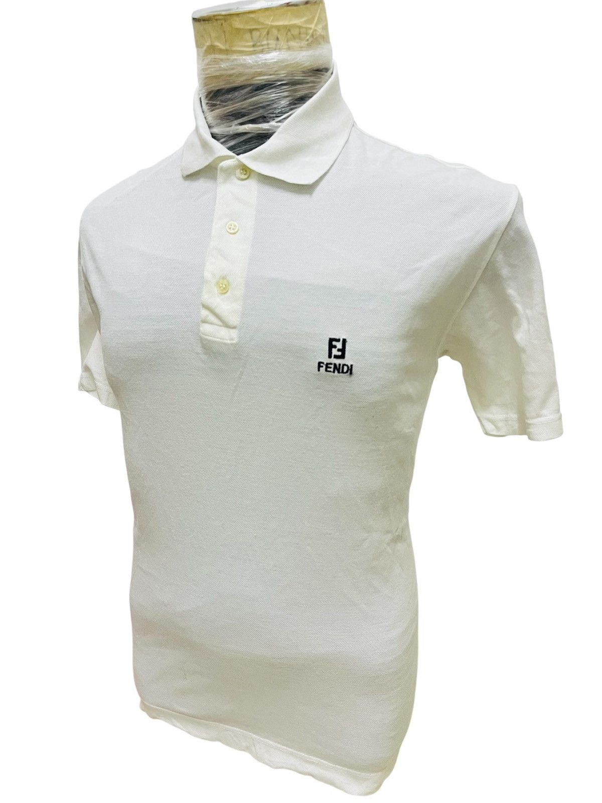 Fendi Fendi spell out logo shirt Size US XS / EU 42 / 0 - 2 Thumbnail