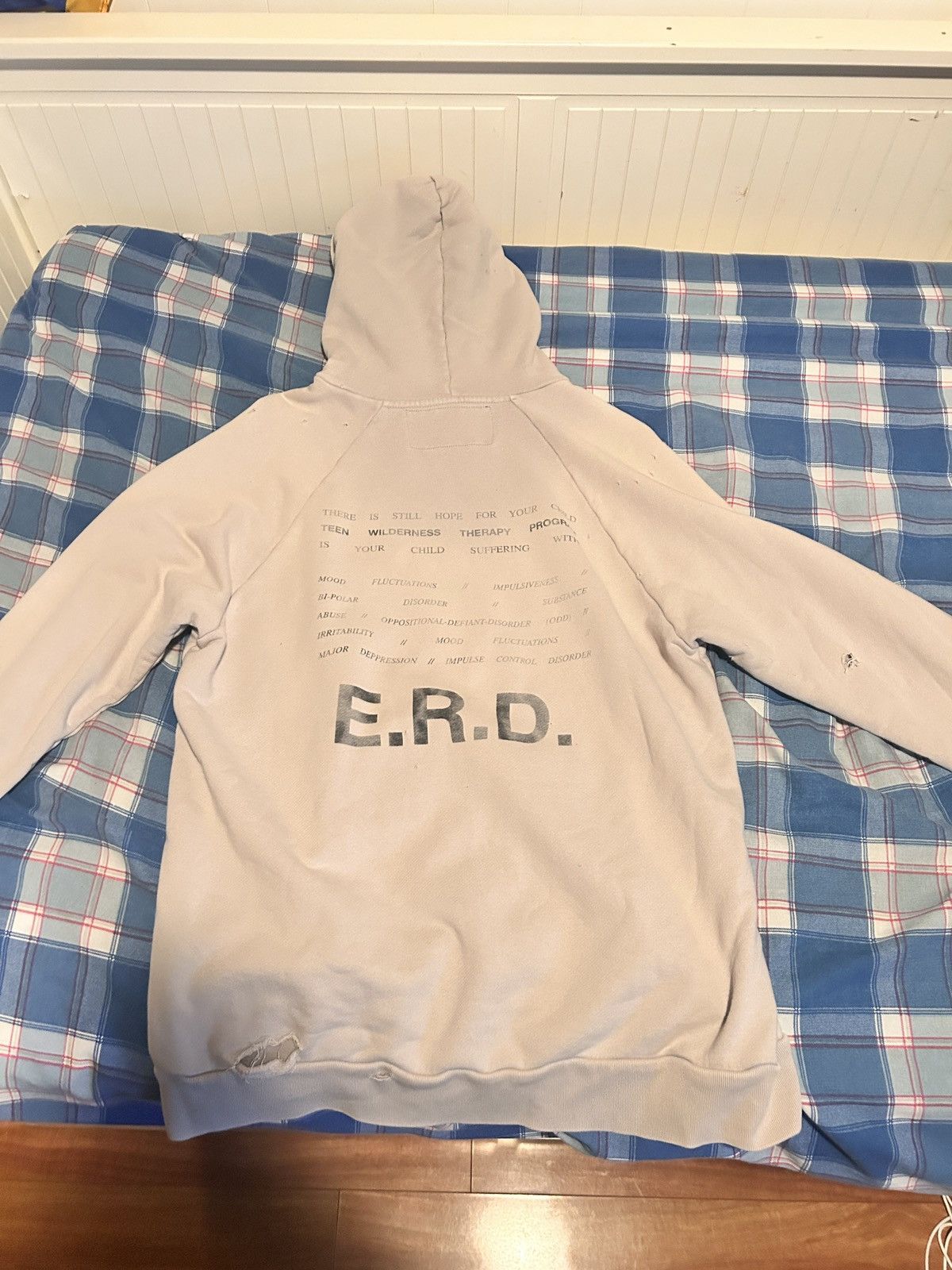 Enfants Riches Deprimes Teen wilderness therapy hoodie Size US M / EU 48-50 / 2 - 2 Thumbnail