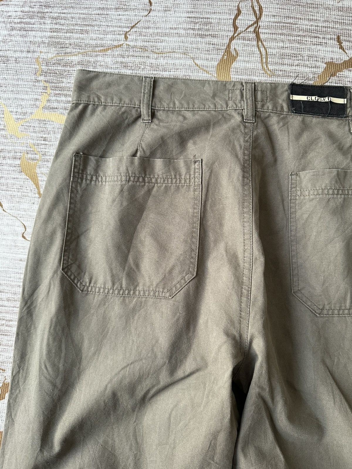 Marithe + Francois Girbaud Vintage Marithe Francois Girbaud (MFG) Fatigue Faded Pant Size US 32 / EU 48 - 17 Thumbnail
