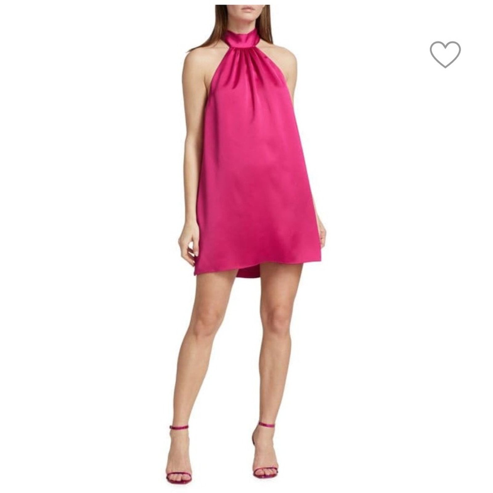 Ramy Brook NWT Ramy Brook $445 Pink Halter Dress Size 12 Size XL / US 12-14 / IT 48-50 - 5 Thumbnail