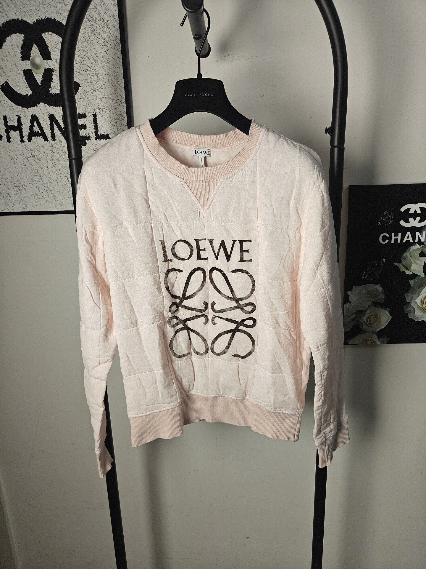 Loewe Loewe Retro White Hoodie s Men Size US S / EU 44-46 / 1 - 1 Thumbnail