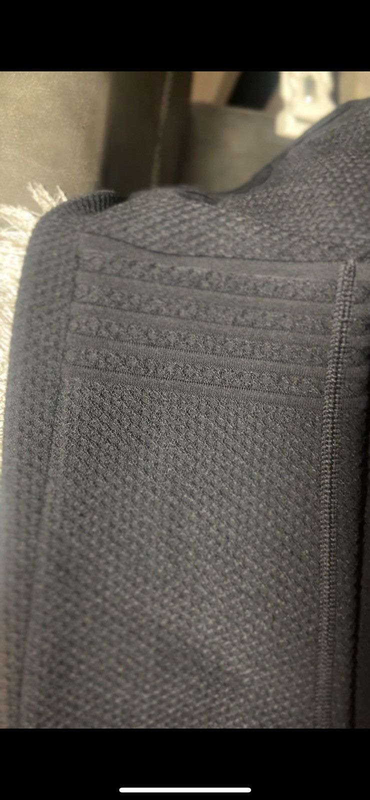 Alaia Alaia Black Knit Leggings High Waist Stretch Pants Size 38 Size 27" / US 4 / IT 40 - 6 Thumbnail