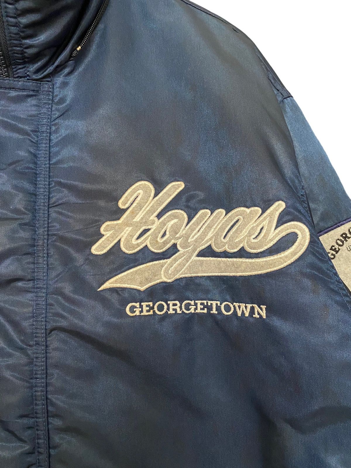 Japanese Brand Vintage Basketball Team Georgetown Hoyas Jacket 1990s Size US M / EU 48-50 / 2 - 8 Thumbnail