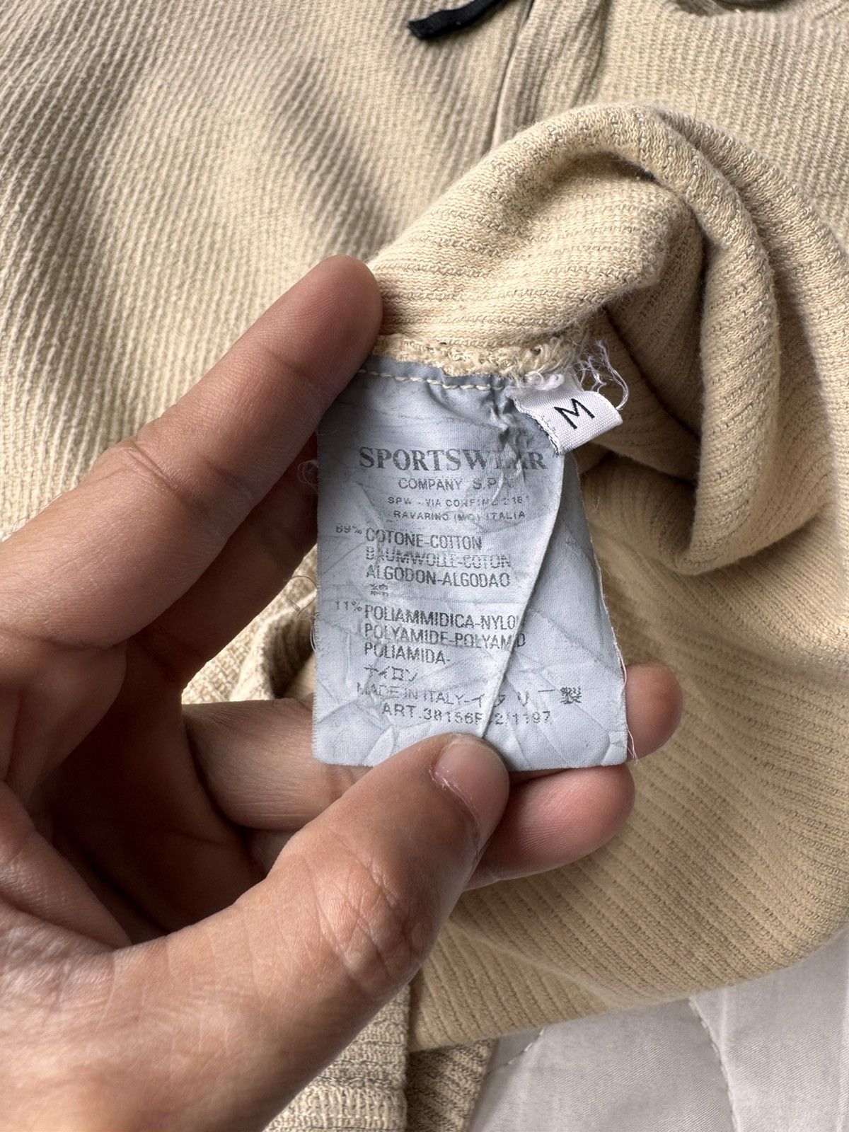 Stone Island VINTAGE EARLY y2k STONE ISLAND WAFFLE HALF ZIPPER Size US M / EU 48-50 / 2 - 14 Thumbnail