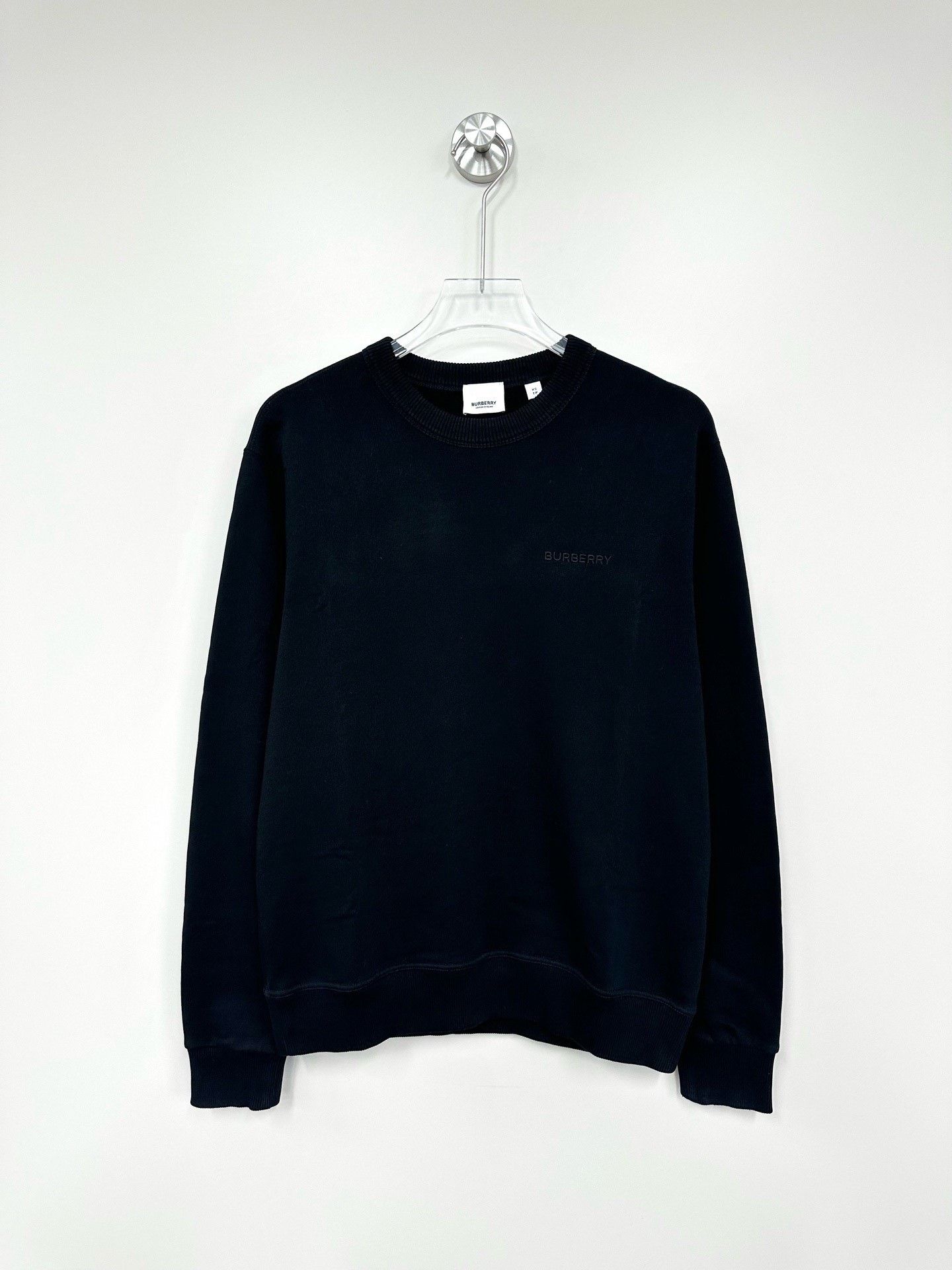 Burberry Burberry Embroidered Logo Long-Sleeve Sweatshirt Size XS / US 0-2 / IT 36-38 - 1 Thumbnail
