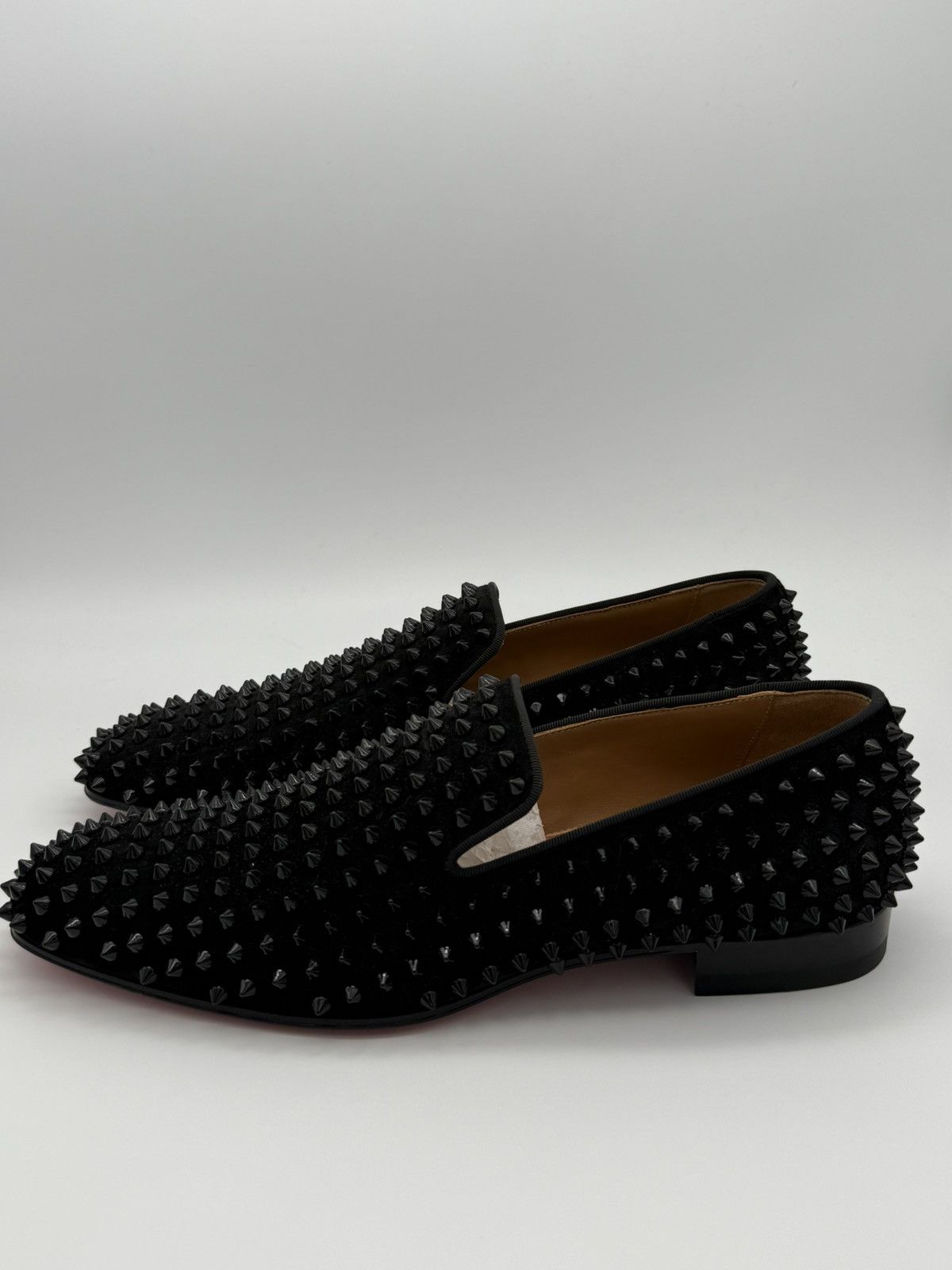 Christian Louboutin Christian Louboutin Dandelion Spikes Loafers Suede US 7 Size US 7 / EU 40 - 2 Thumbnail