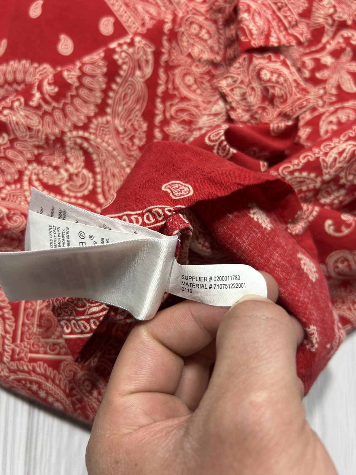Polo Ralph Lauren Rare Polo Ralph Lauren Bandana Shirt Size S Size US S / EU 44-46 / 1 - 9 Thumbnail