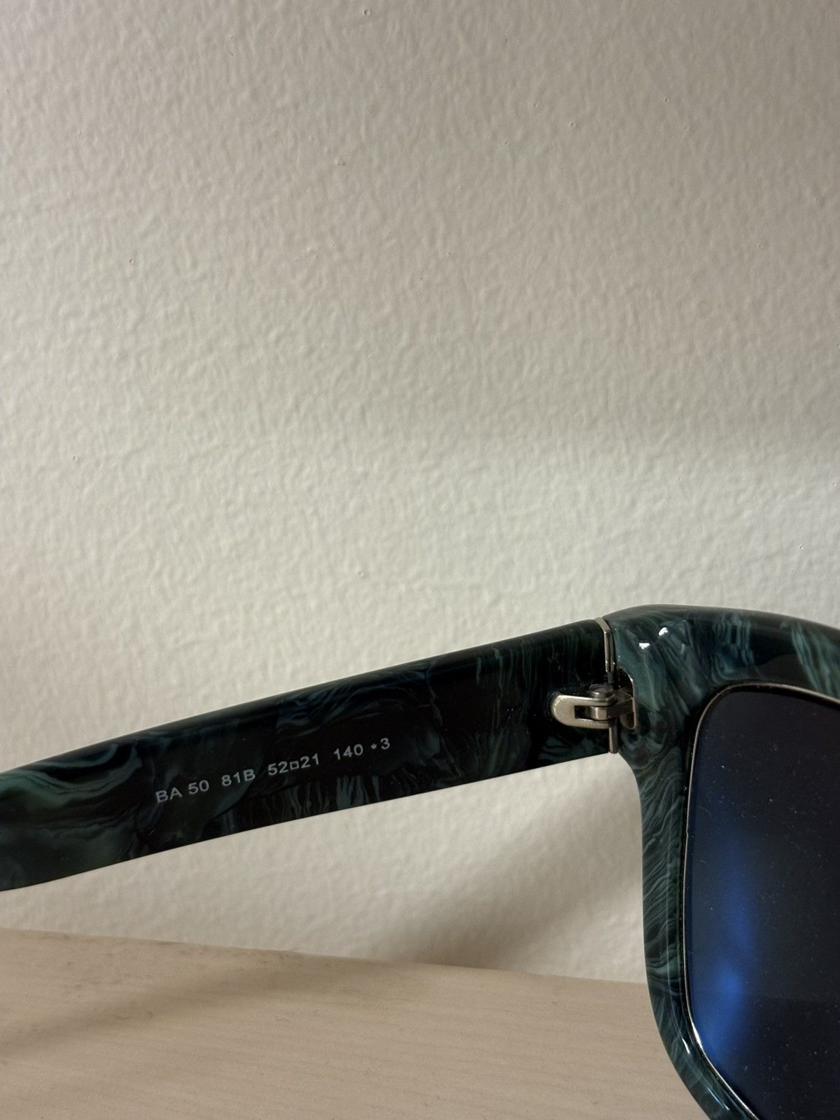 Balenciaga Balenciaga green grey gradient sunglasses Size ONE SIZE - 4 Thumbnail