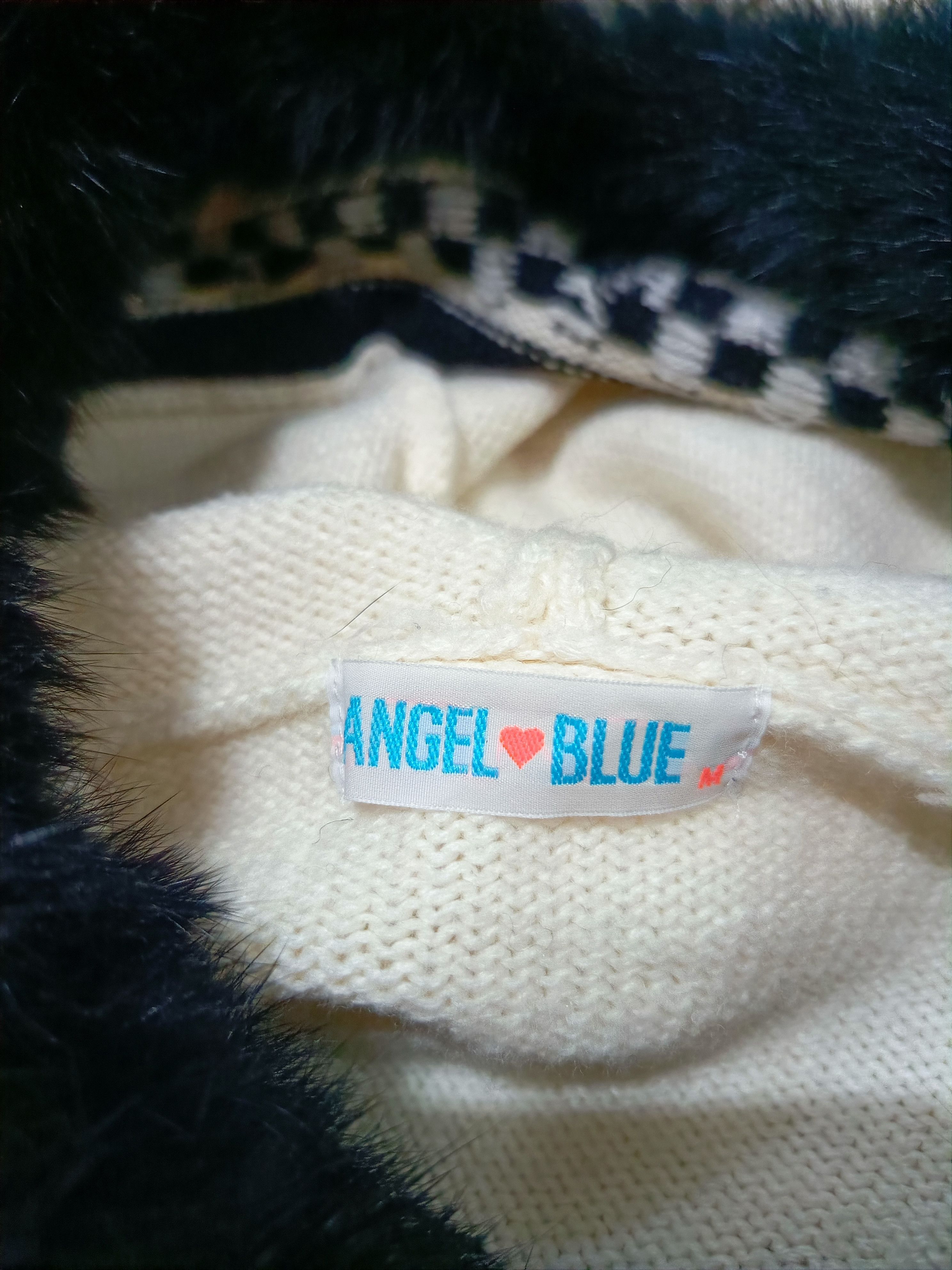 Angel Blue Angel Blue - Knit Fur Hoodie 5🟦6 Size M / US 6-8 / IT 42-44 - 5 Thumbnail