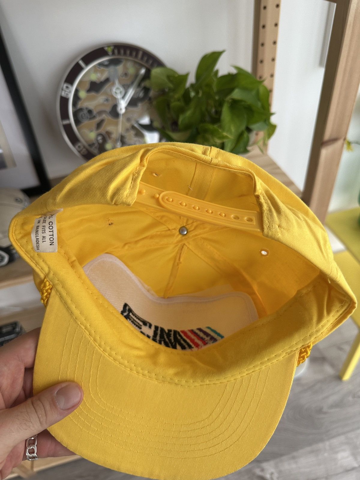 Other Vintage BMW E36 M3 Dakar Yellow Trucker Hat Size ONE SIZE - 3 Thumbnail