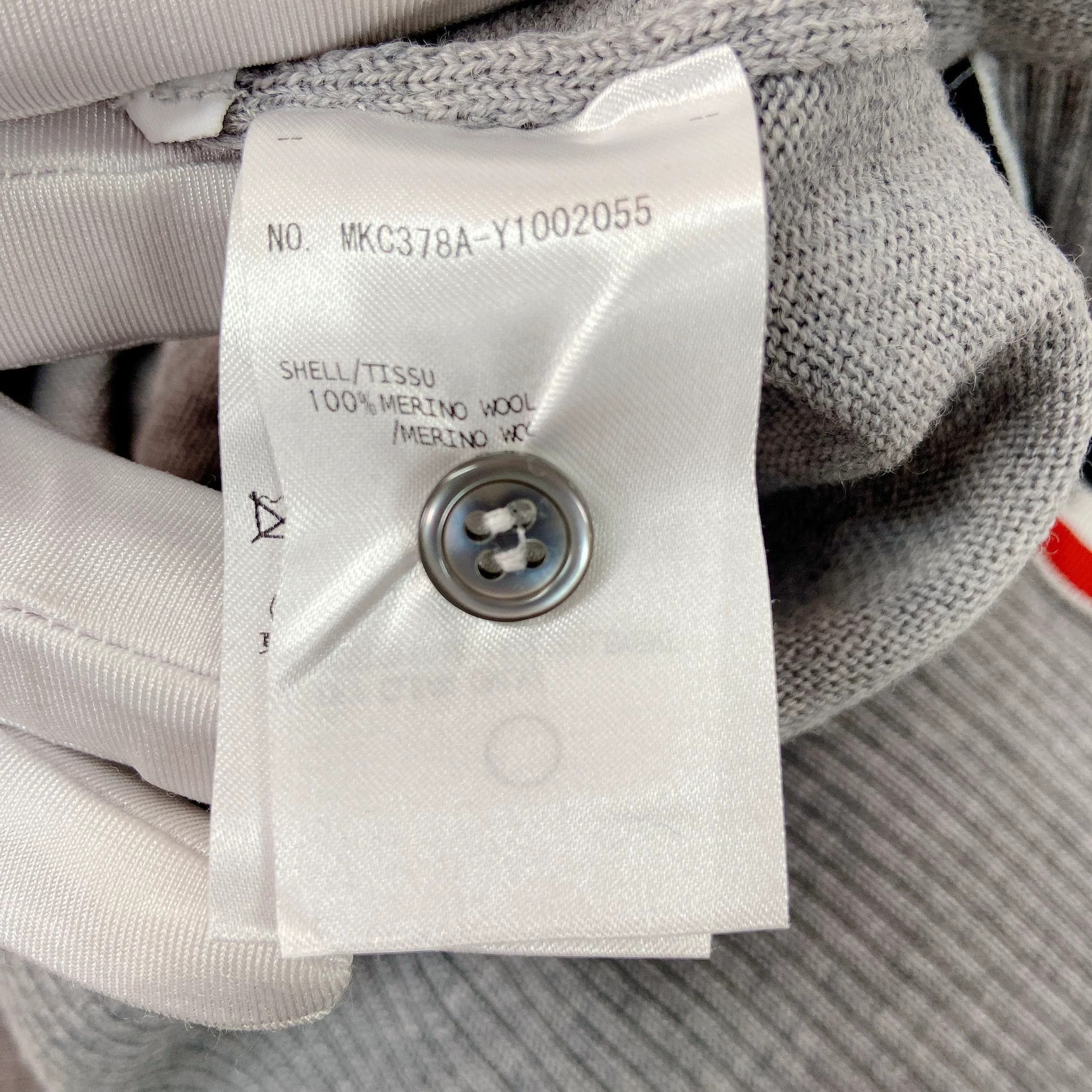 Thom Browne Thom Browne Gray Knit Cardigan 2 Size XS / US 0-2 / IT 36-38 - 8 Thumbnail