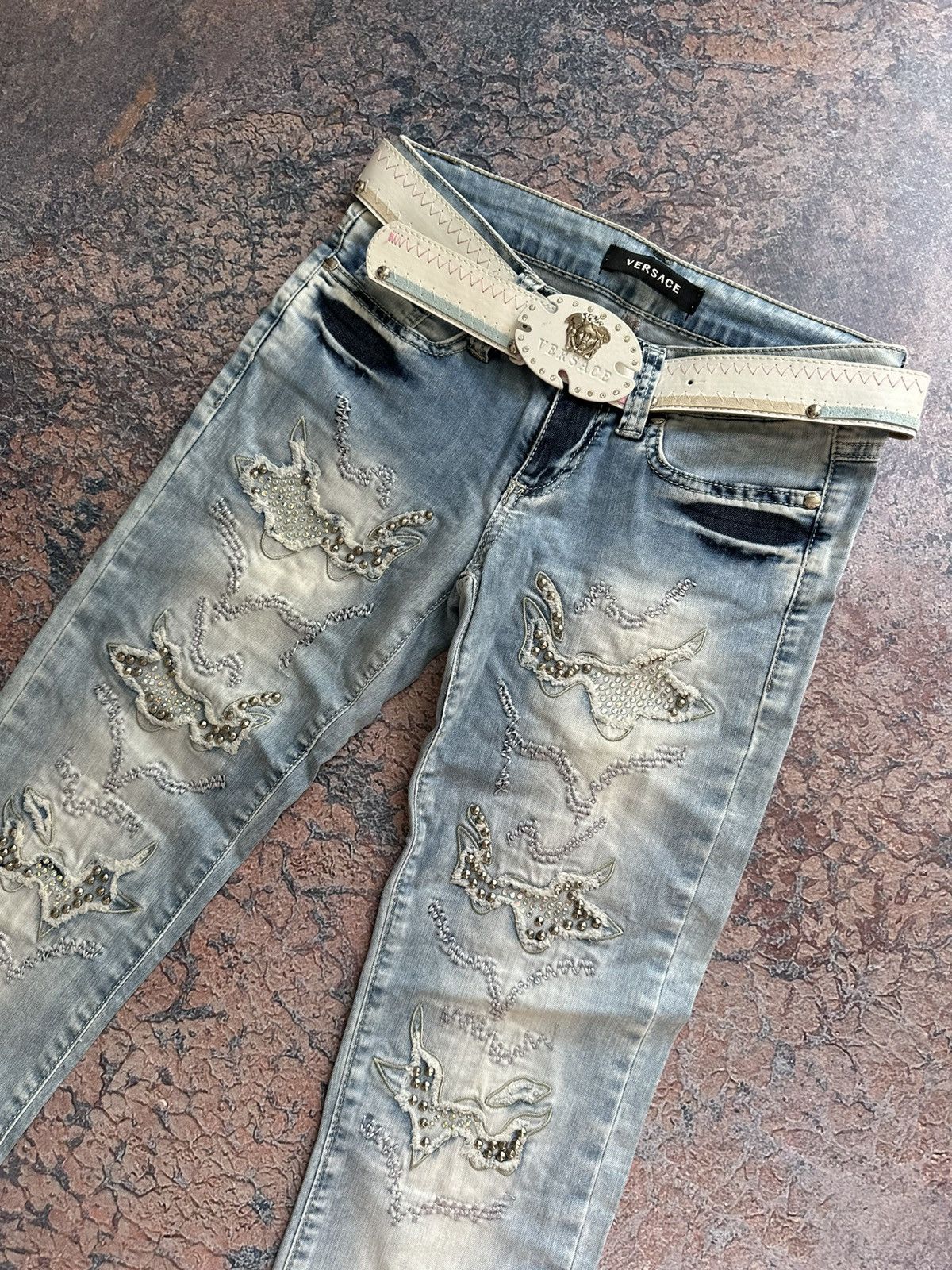 Hysteric Glamour Vintage Versace Jeans Couture Denim Pants Size 28" / US 6 / IT 42 - 2 Thumbnail