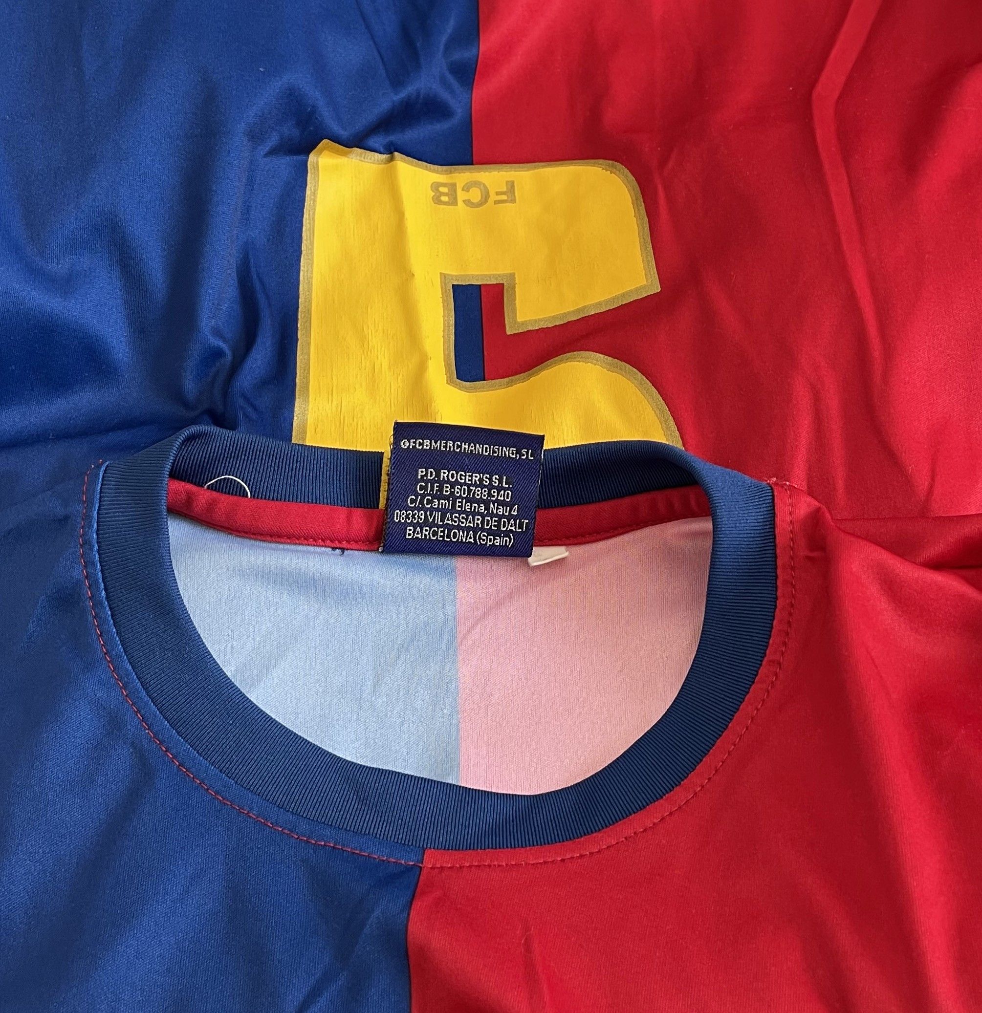 Other FCB BARCELONA SPAIN 9 IBRAHIMOVIC Size US S / EU 44-46 / 1 - 5 Thumbnail