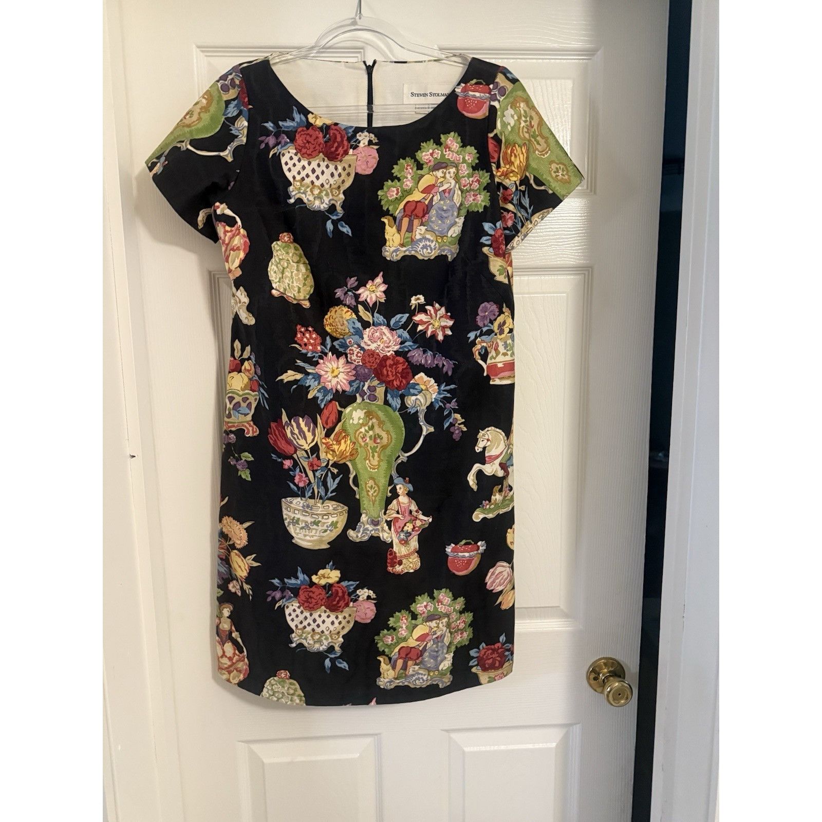Vintage Vintage Steven Stolman Dress Size 12 Bridgerton Style Era Pr Size XL / US 12-14 / IT 48-50 - 1 Thumbnail