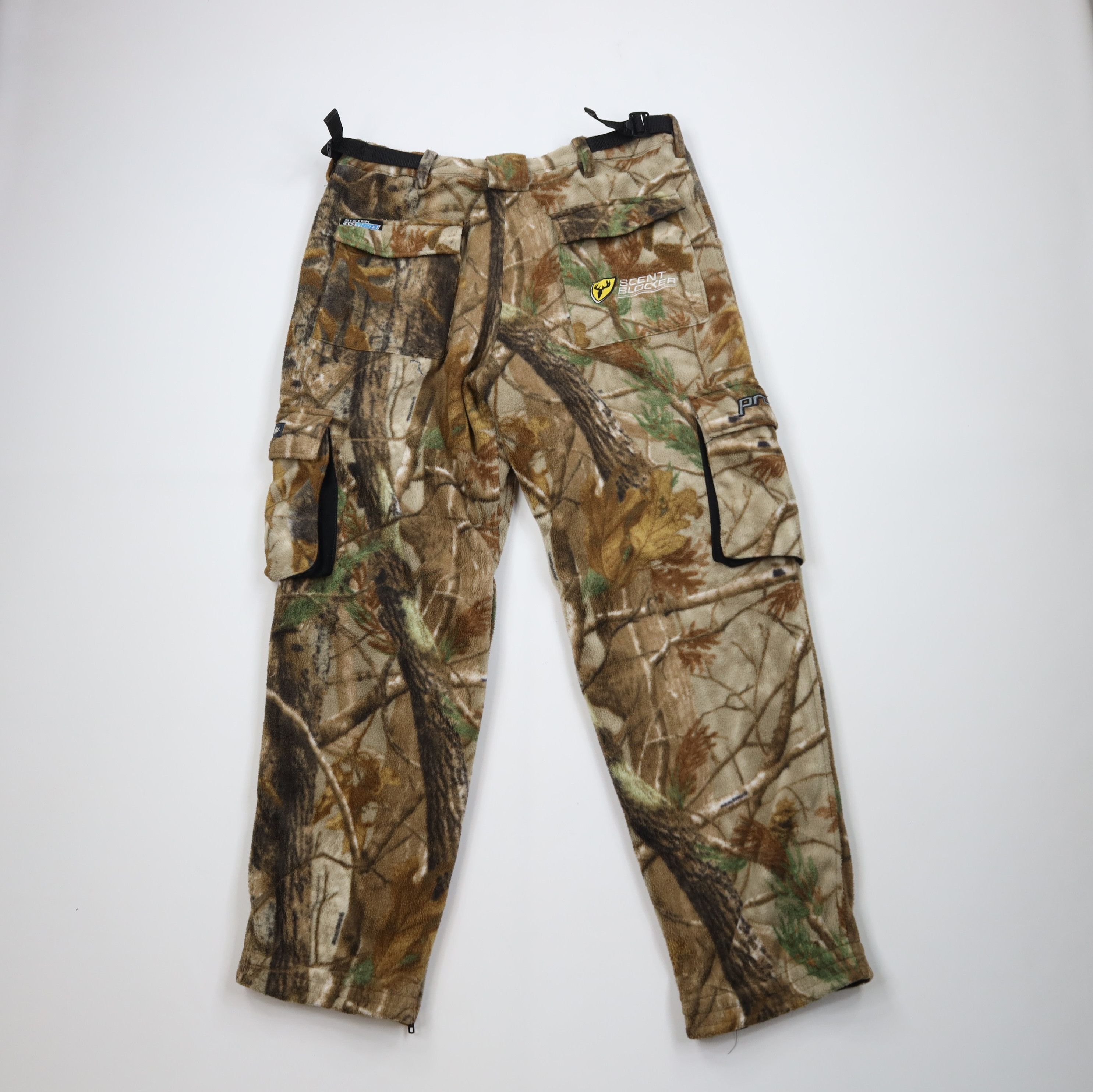 Vintage Vintage Scentblocker Camouflage Fleece Wide Leg Cargo Pants Size US 36 / EU 52 - 12 Thumbnail