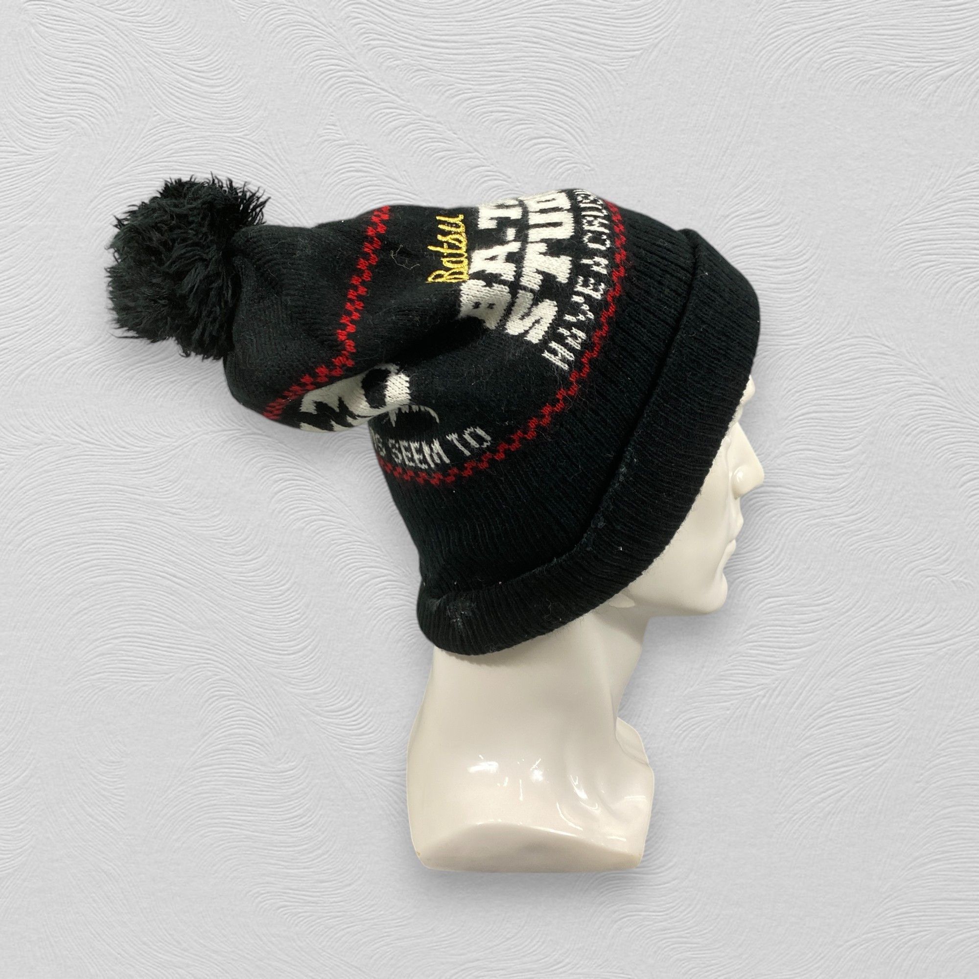 Japanese Brand Batsu Studio Have A crush on A Rock Star Pom Pom Hat-BN702 Size ONE SIZE - 5 Thumbnail