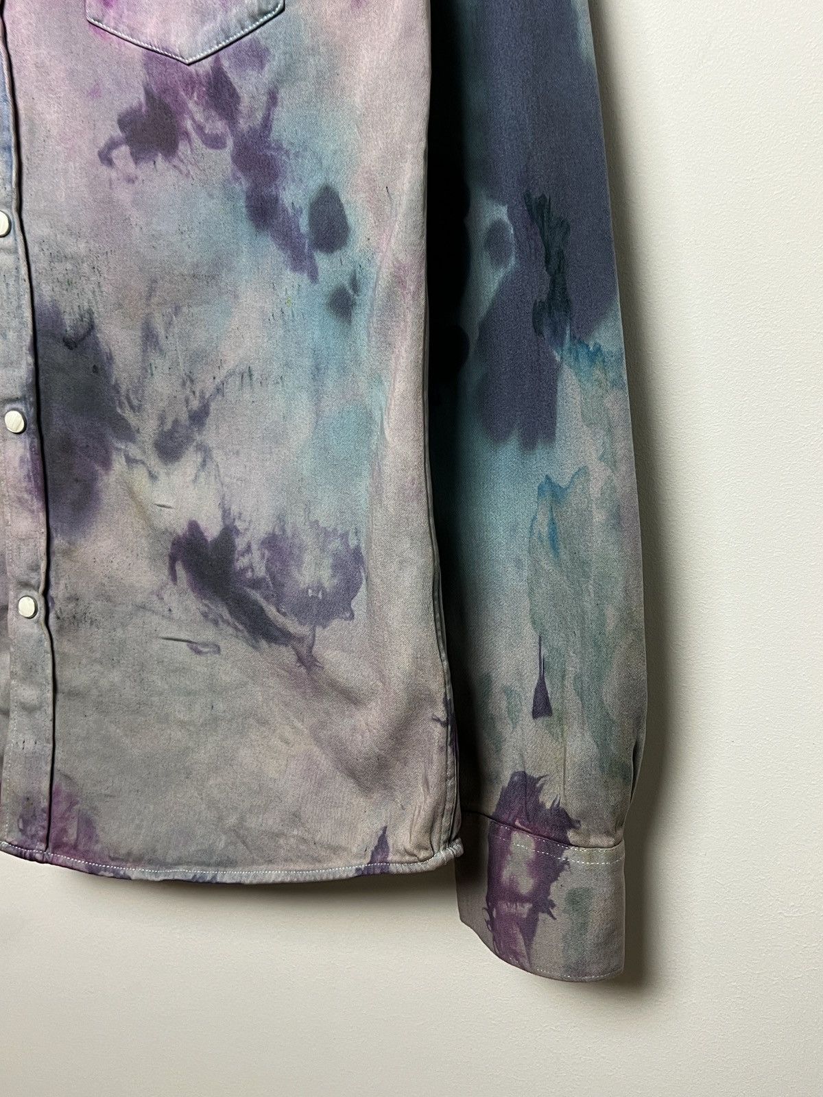 Acne Studios acne vintage travis flannel shirt tie dye y2k Size US M / EU 48-50 / 2 - 6 Thumbnail