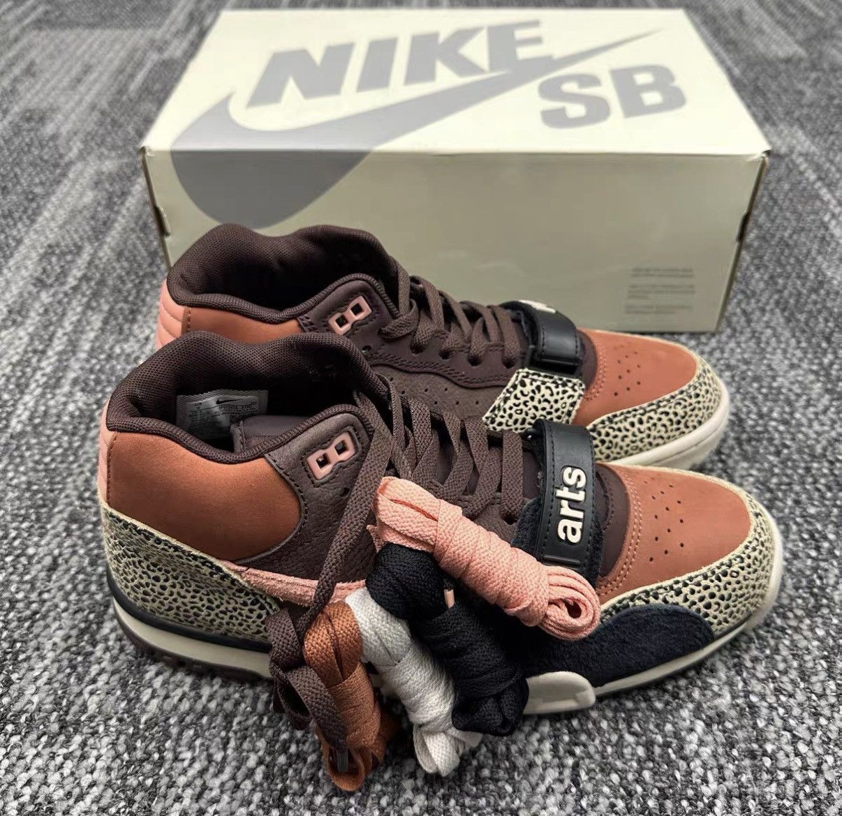 Nike Arts-Rec x Nike Air Trainer 1 Leopard Print Shoes J42 Size US 9 / EU 42 - 8 Thumbnail