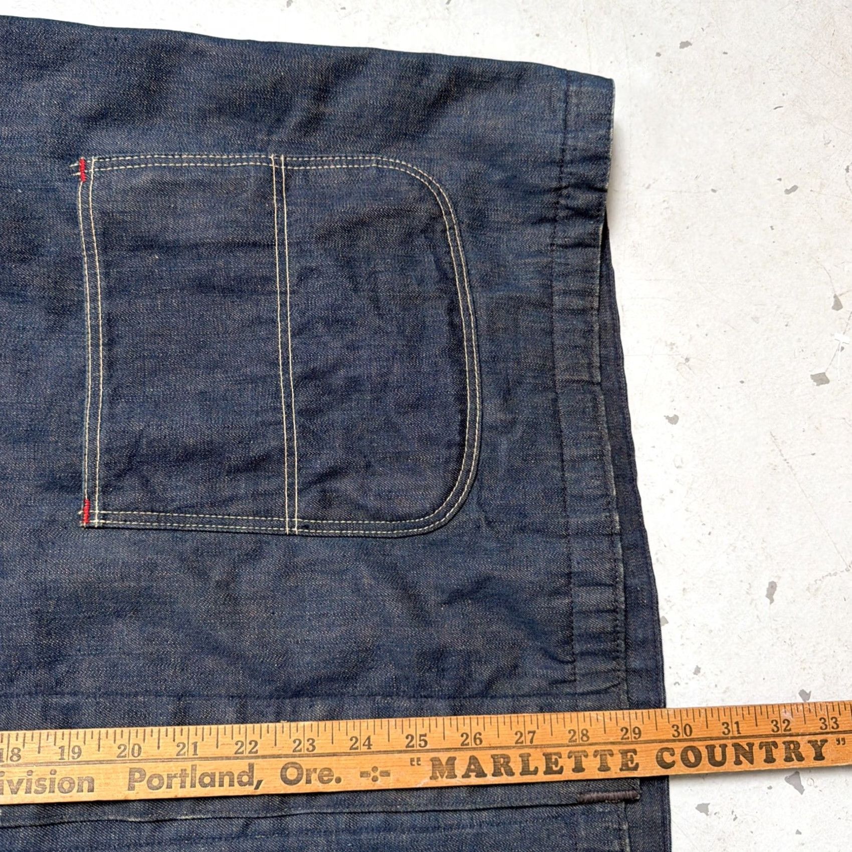Wrangler VINTAGE Wrangler Casey Jones Blanket Lined Dark Denim Chore Barn Ranch Jacket 46 Men Blue Lined Denim Workwear Western Cowboy 60s 50s USA Heritage Size US S / EU 44-46 / 1 - 7 Thumbnail
