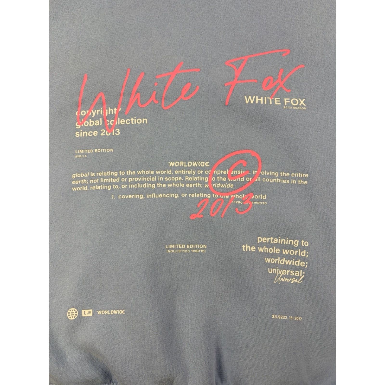 Vintage **White Fox Blue Sweatshirt Womens Large XL Pullover Hoodie** User: **White Fox Blue Pullover Hoodie Womens Large XL** Size L / US 10 / IT 46 - 5 Thumbnail