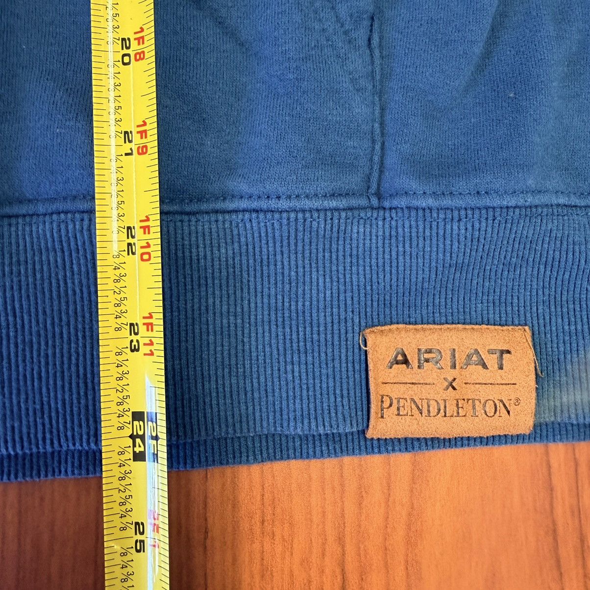 Pendleton Ariat x Pendleton Aztec Hoodie Teal Geometric Print M Size M / US 6-8 / IT 42-44 - 8 Thumbnail