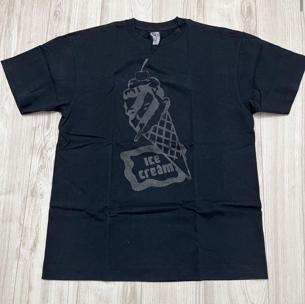 Icecream RARE OG 2006 BBC/ICE CREAM BLACK CHROME CONEMAN TEE Size US L / EU 52-54 / 3 - 1 Thumbnail