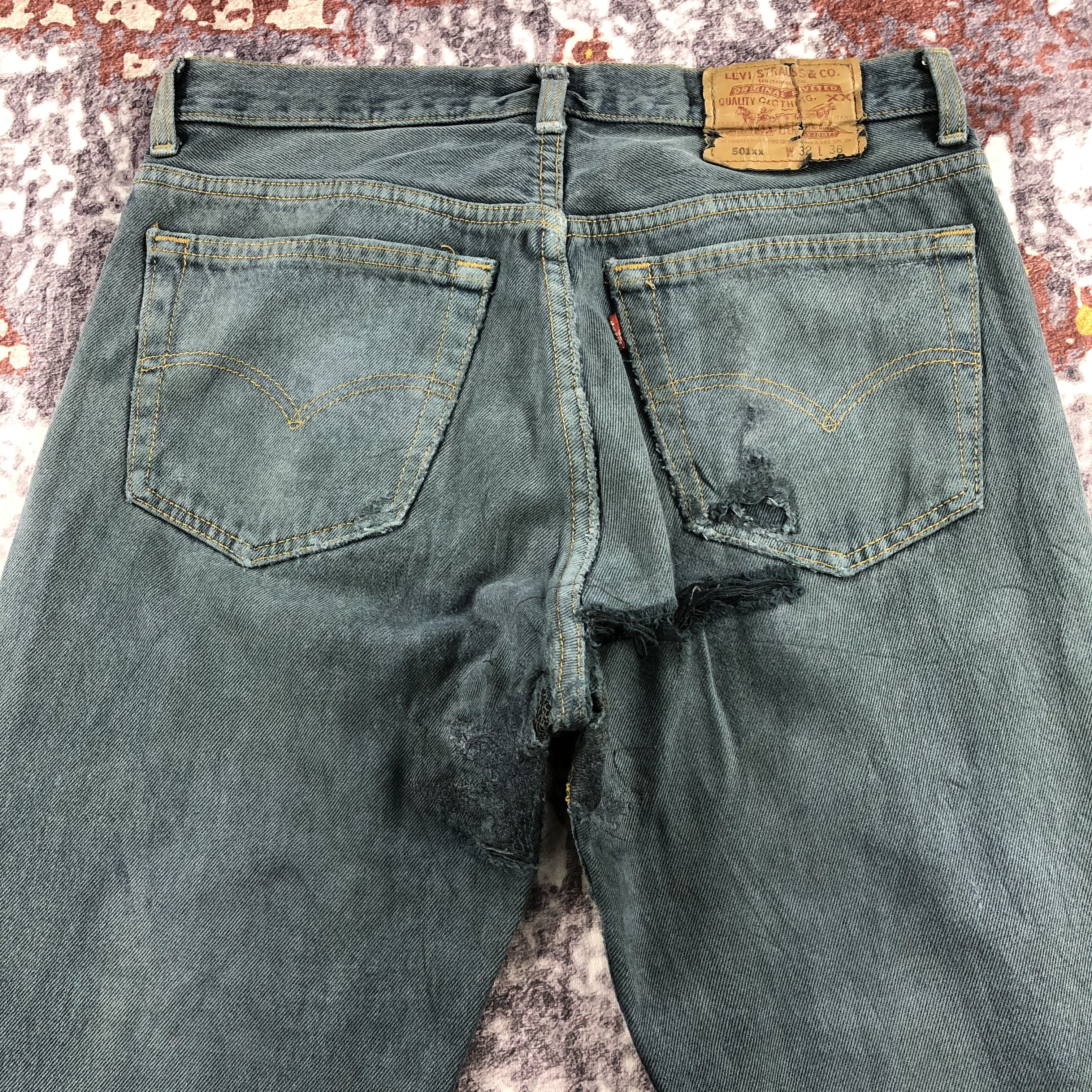 Levi's × Vintage 90s Vintage Levis 501 Jeans-JM2273 Size US 31 - 5 Thumbnail