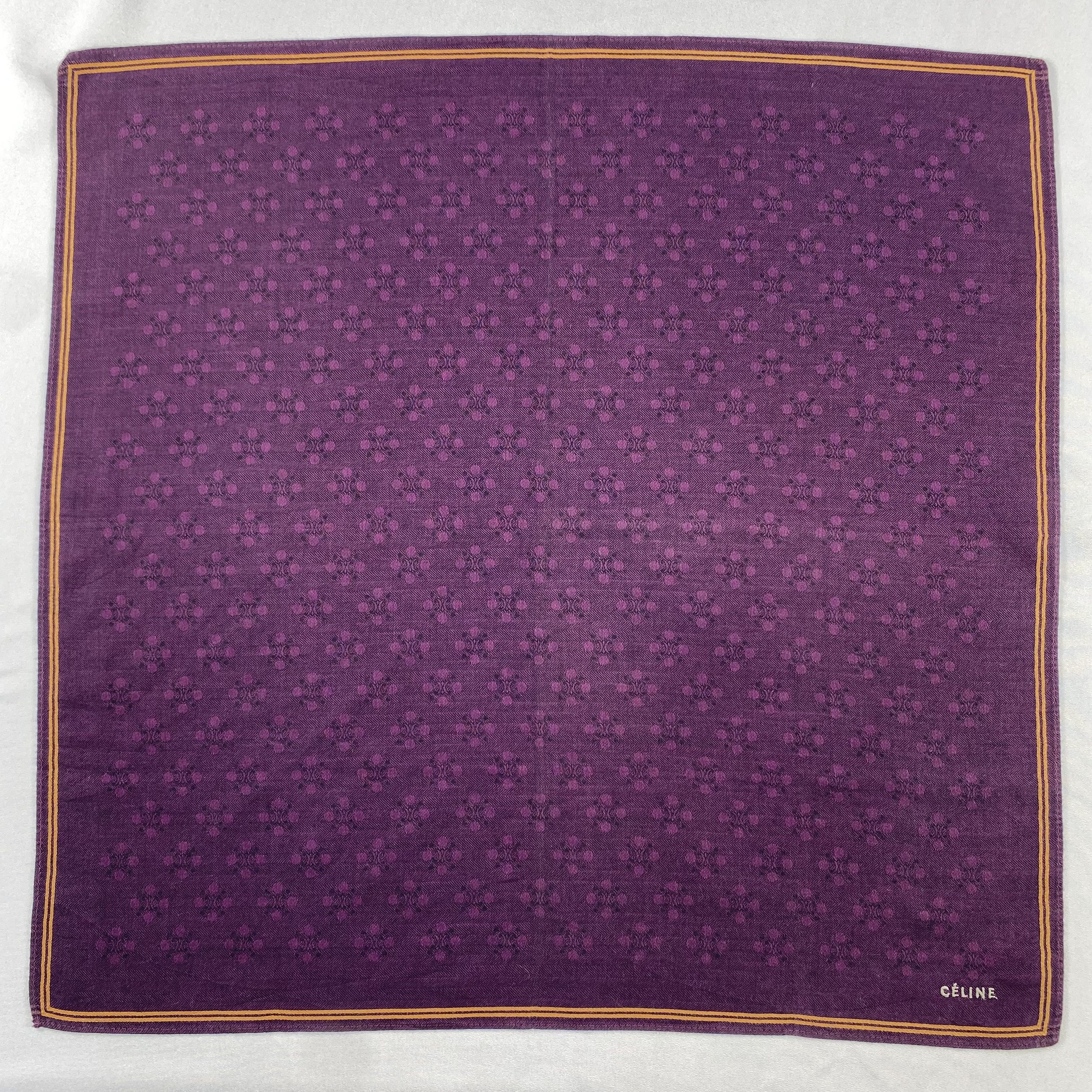 Celine Celine Handkerchief / Bandana / Neckerchief C894 Size ONE SIZE - 3 Thumbnail
