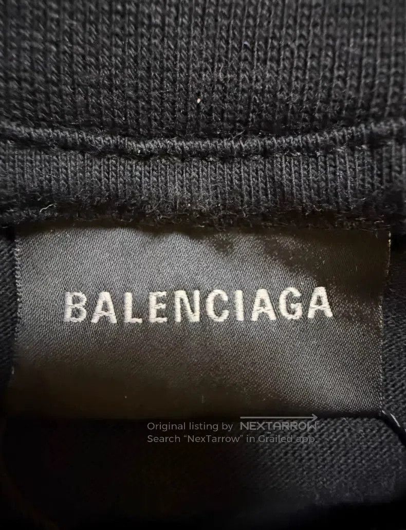 Balenciaga Balenciaga Black Distressed Graffiti Coca-Cola Short Sleev Size US XS / EU 42 / 0 - 3 Thumbnail