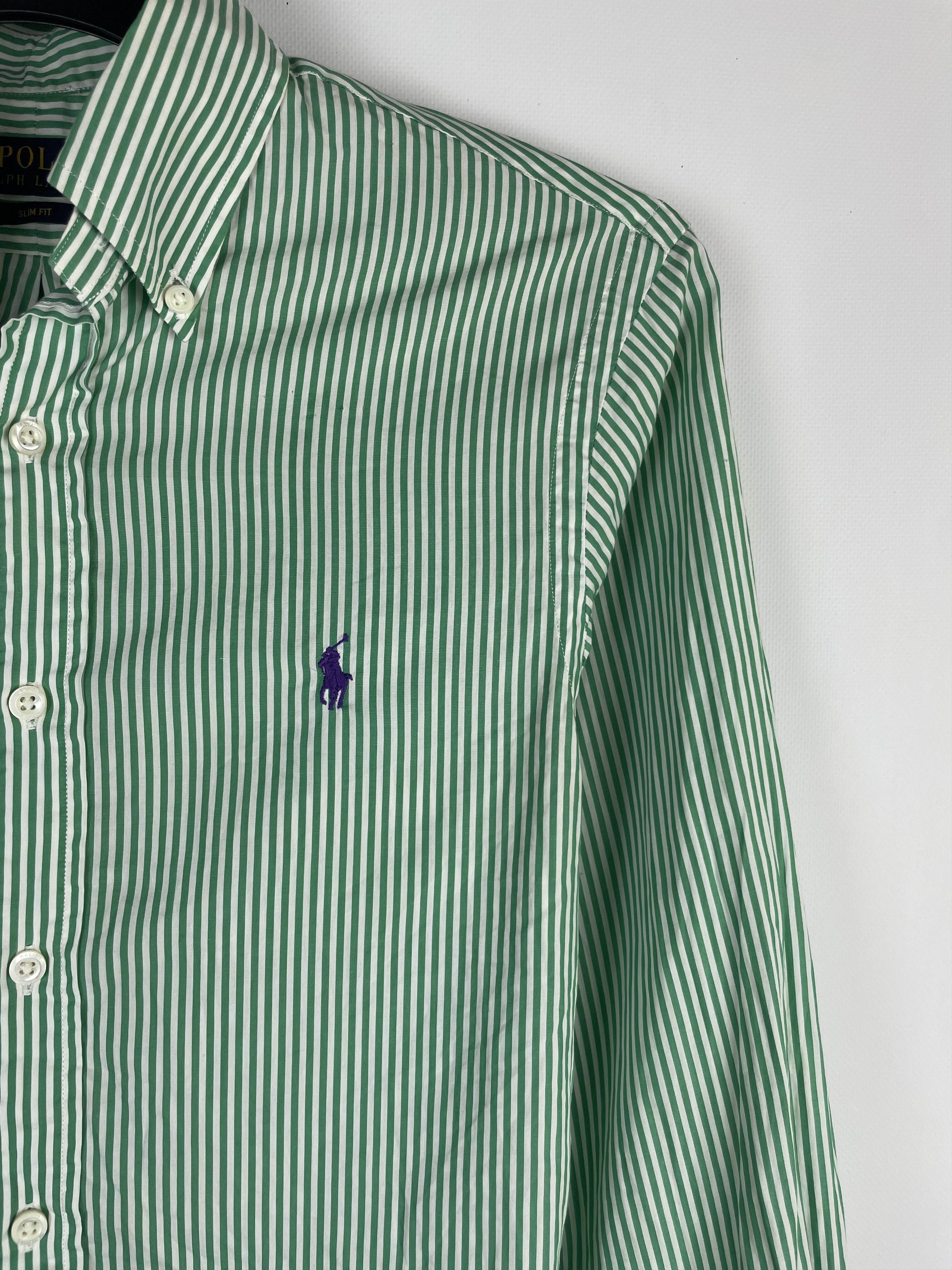 Polo Ralph Lauren × Vintage Polo Ralph Lauren Vintage Mens Shirt Size US S / EU 44-46 / 1 - 4 Thumbnail