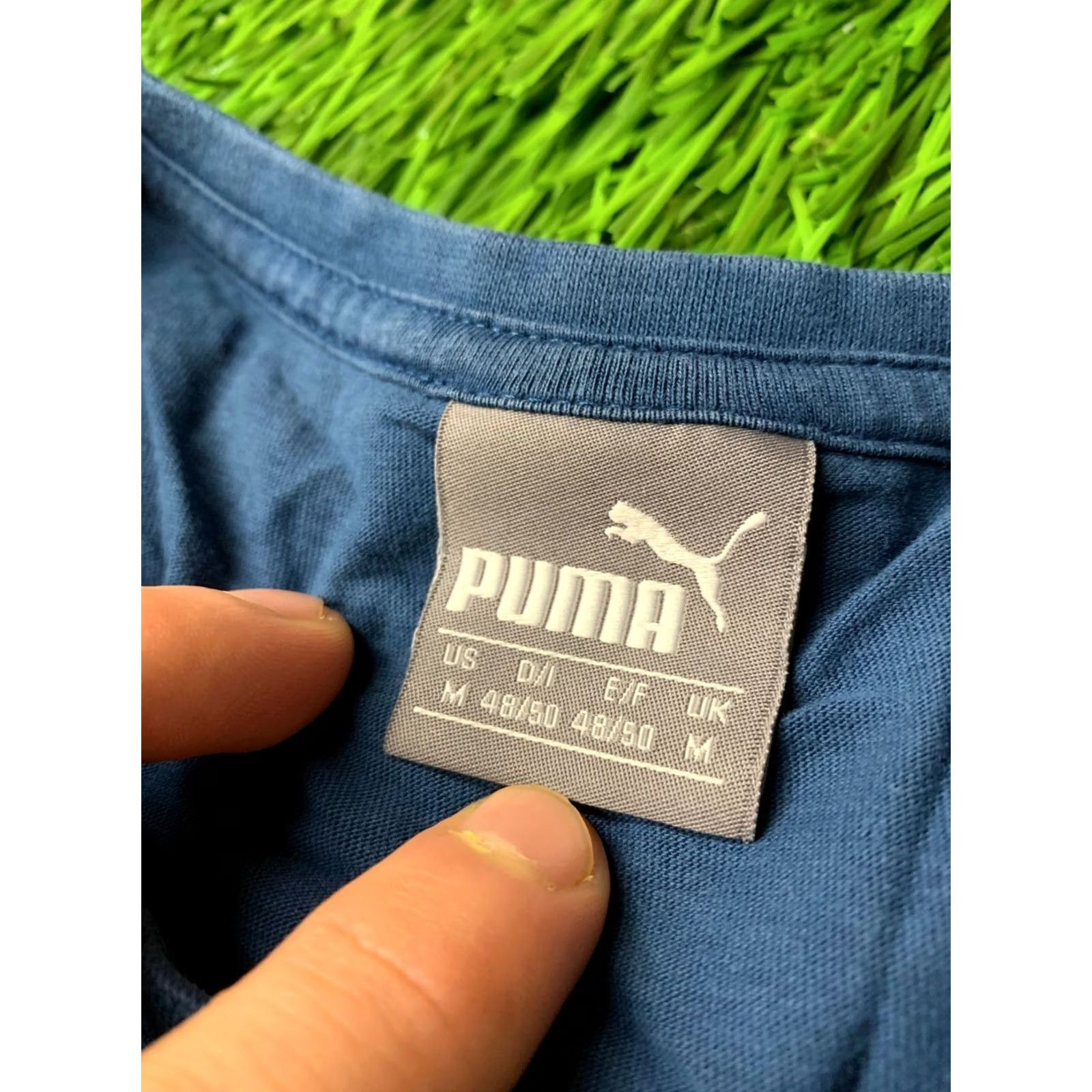 Puma PUMA ORIGINAL MENS CASUAL SHIRT T-SHIRT TEE JERSEY TRIKOT MAGLIA SIZE M BLUE SHORT SLEEVE 100% COTTON GRAPHIC PRINT BASIC TEE Mens Size US M / EU 48-50 / 2 - 6 Thumbnail