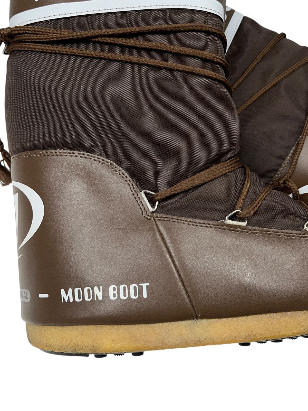 Moon Boot × Vintage Vintage Moon Boot Tecnica Oversized Alaska Brown Boots Size US 10 / EU 43 - 12 Thumbnail