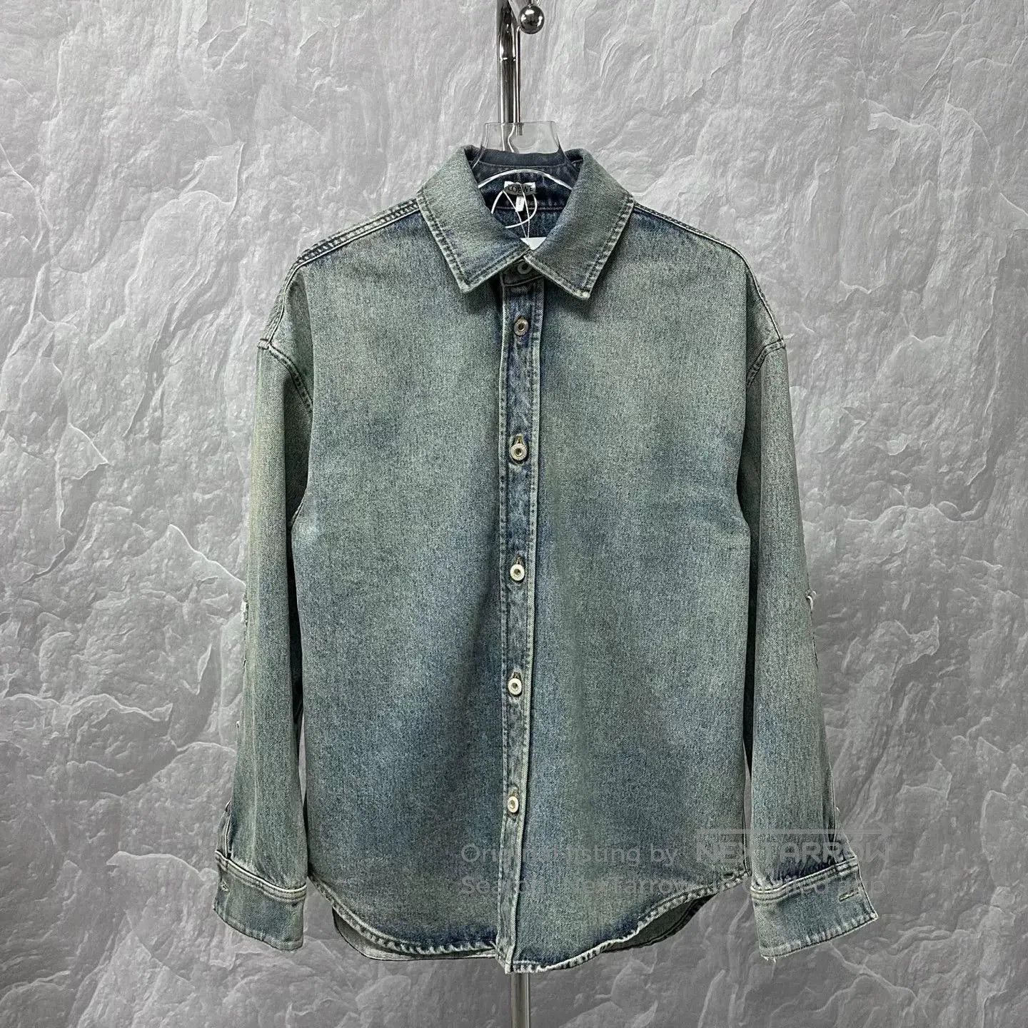 Loewe Loewe Logo Denim Shirt Jacket SS25. Size US L / EU 52-54 / 3 - 1 Thumbnail