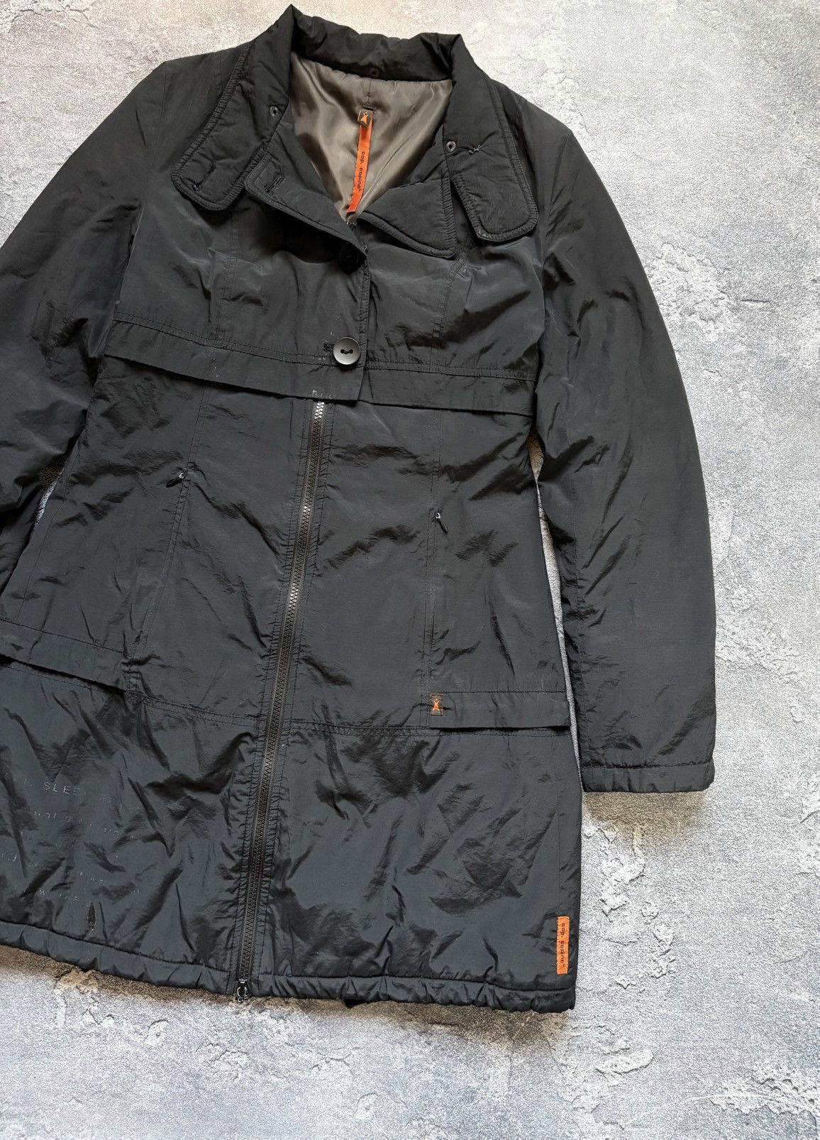 Cop Copine Vintage Cop Copine Avant Garde Black Coat Jacket Size 36 Size XS / US 0-2 / IT 36-38 - 3 Thumbnail