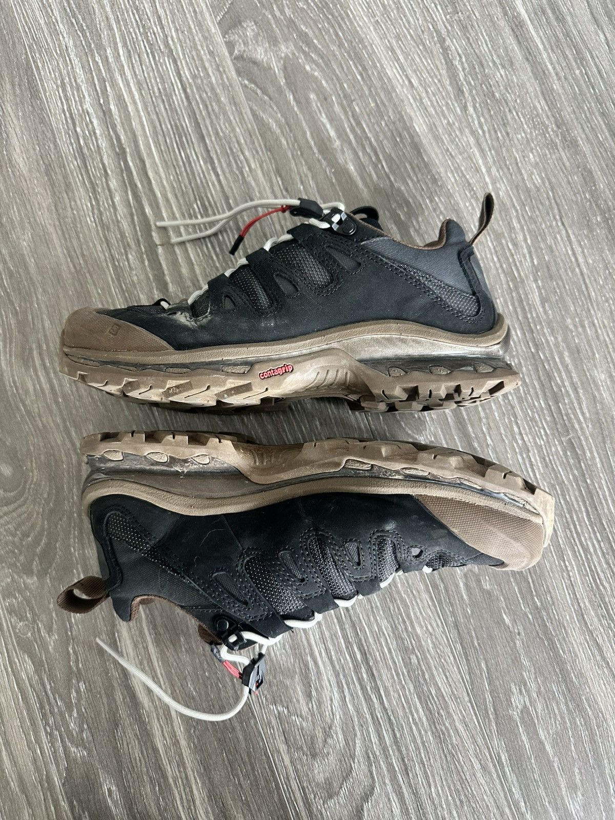 GR10K × Salomon Salomon x GR10K Quest Low Hiking Sneakers Size US 8.5 / EU 41-42 - 3 Thumbnail